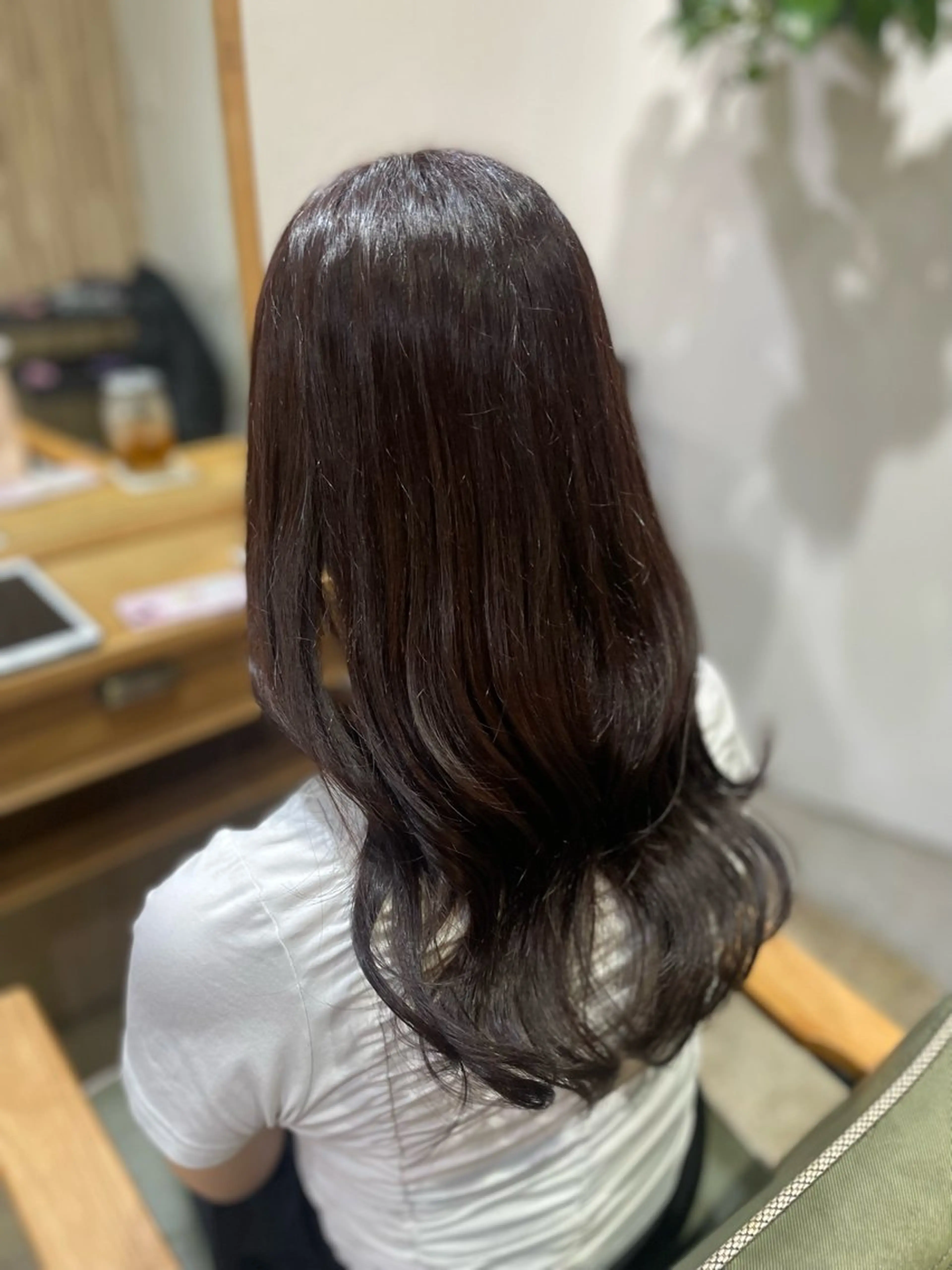 【リピーター様限定】ブリーチなしワンカラー🖤の写真