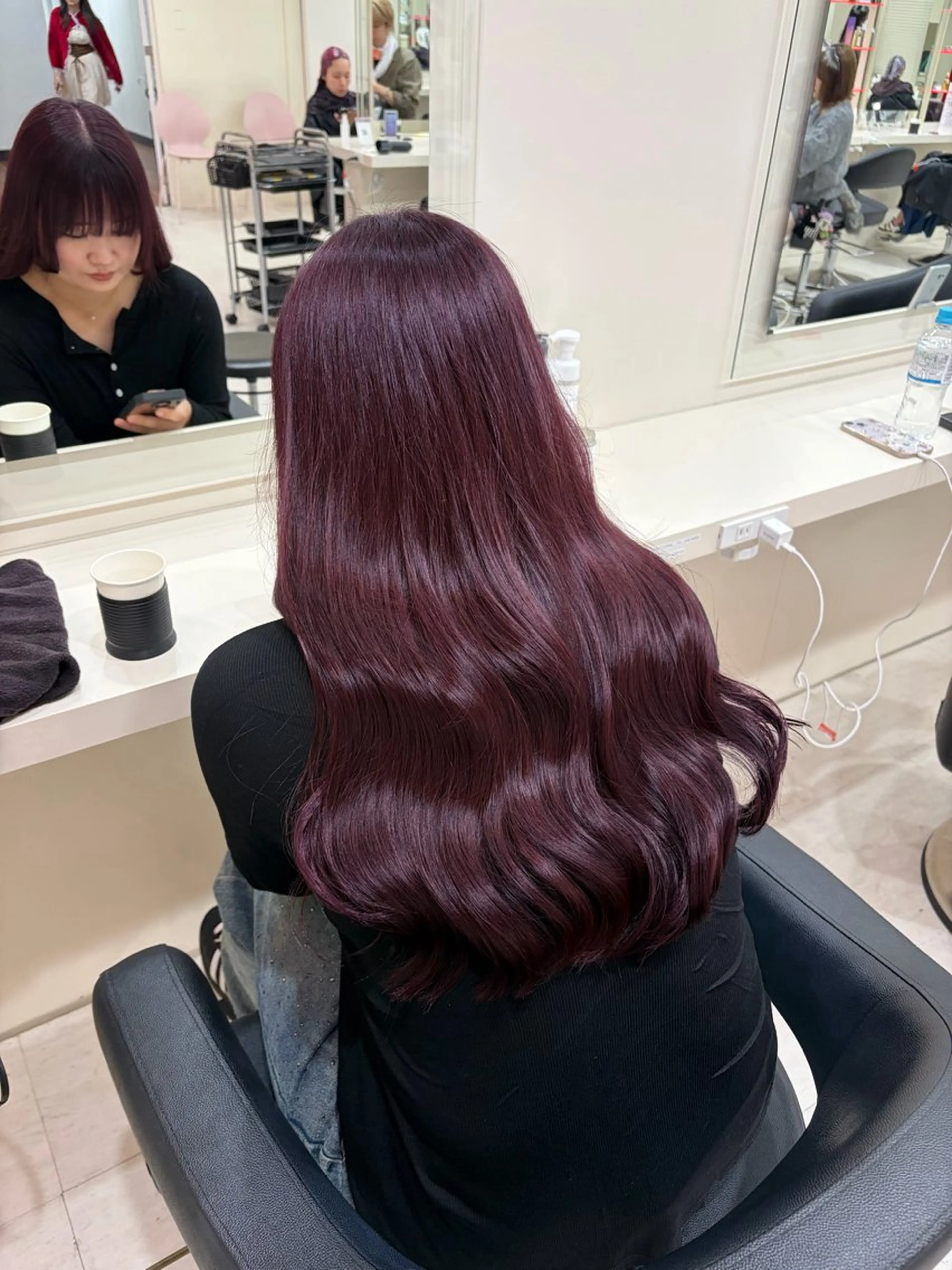 【ミニモ限定クーポン】💗ブリーチなしダブルカラー＋髪質改善トリートメント💗の写真