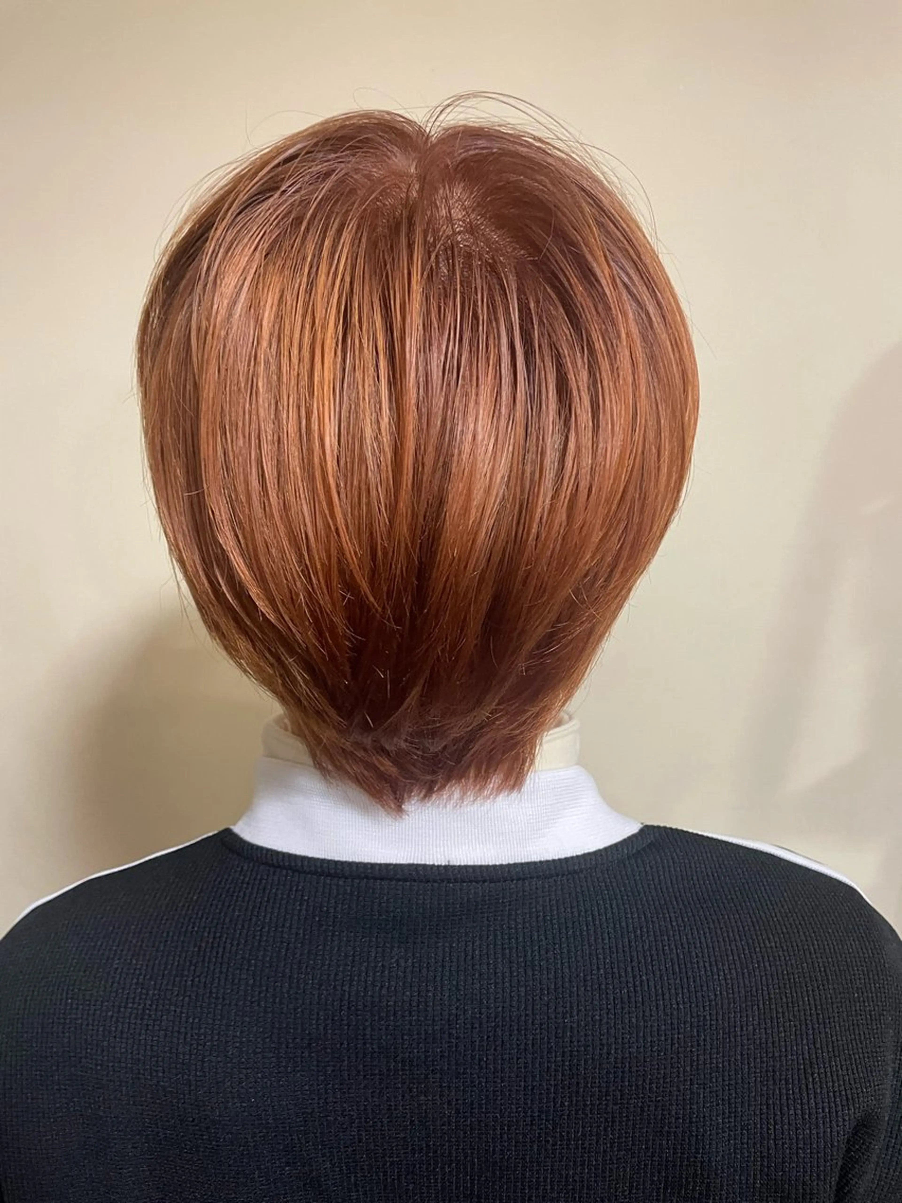 ショート カラー メンズ メンズブリーチ ブリーチ オレンジ boucle所属・浅岡 昭汰のヘアスタイル