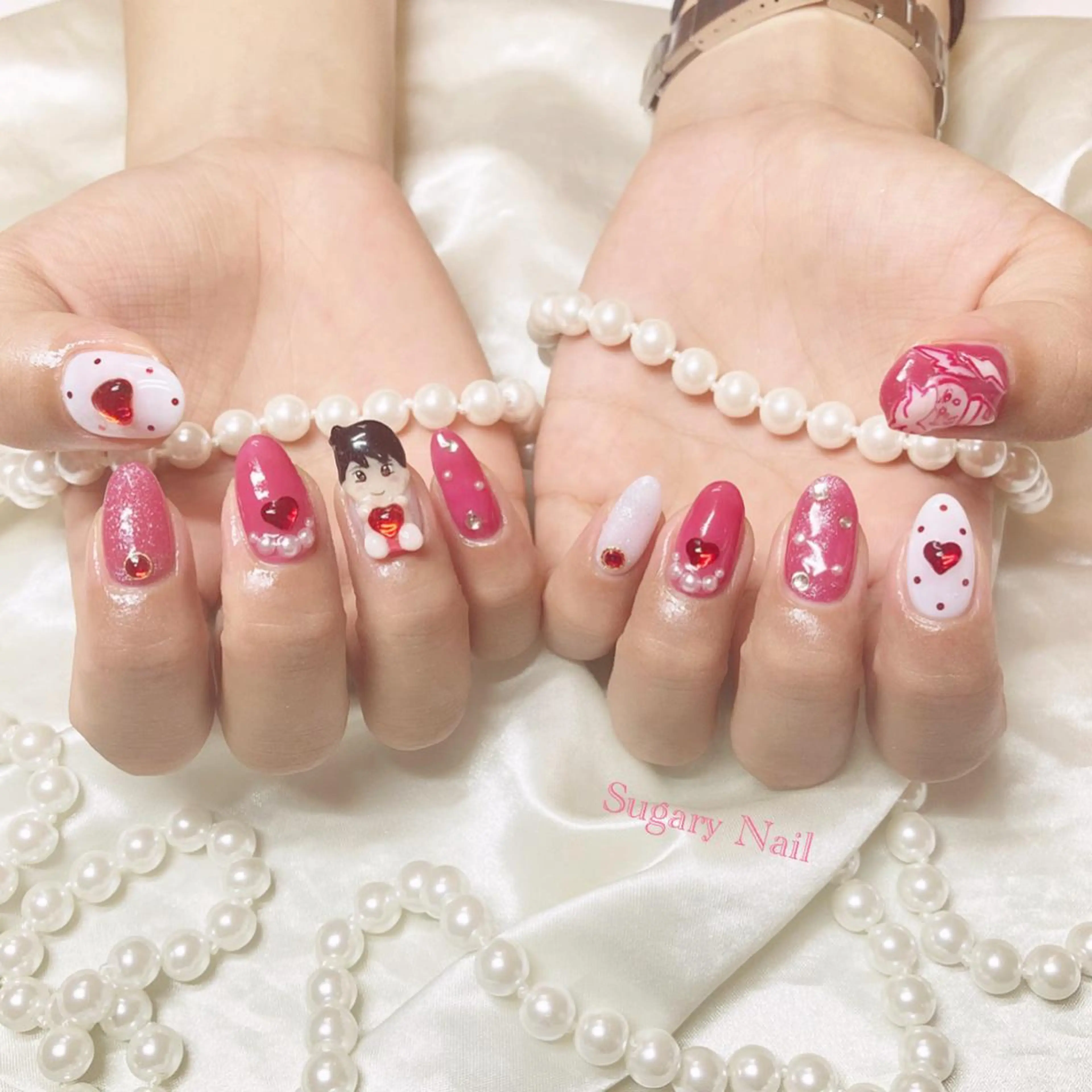 ネイル ハンドネイル フットネイル SugaryNail Rinaのネイルデザイン