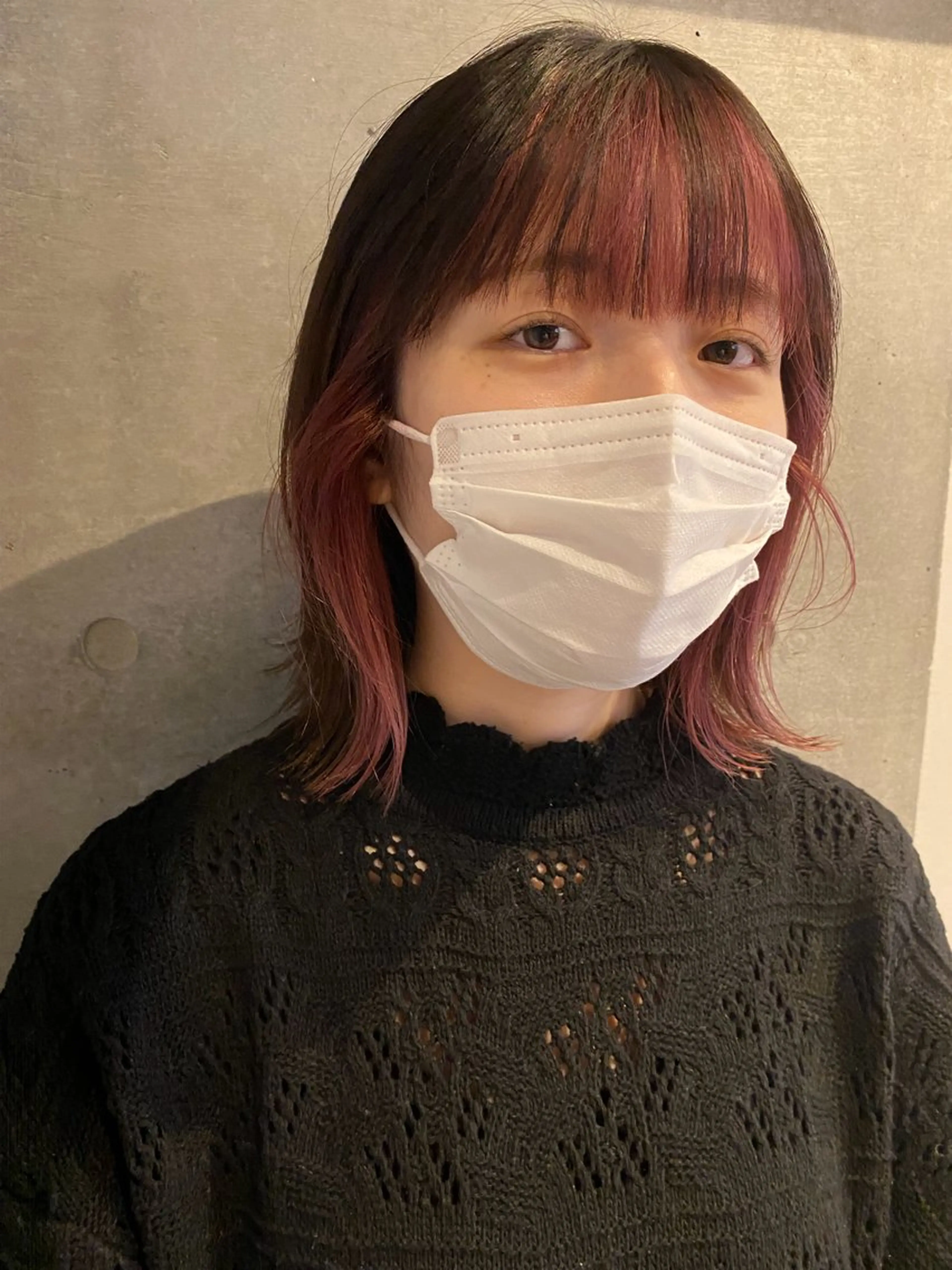 ショート カラー 室谷 侑奈のヘアスタイル