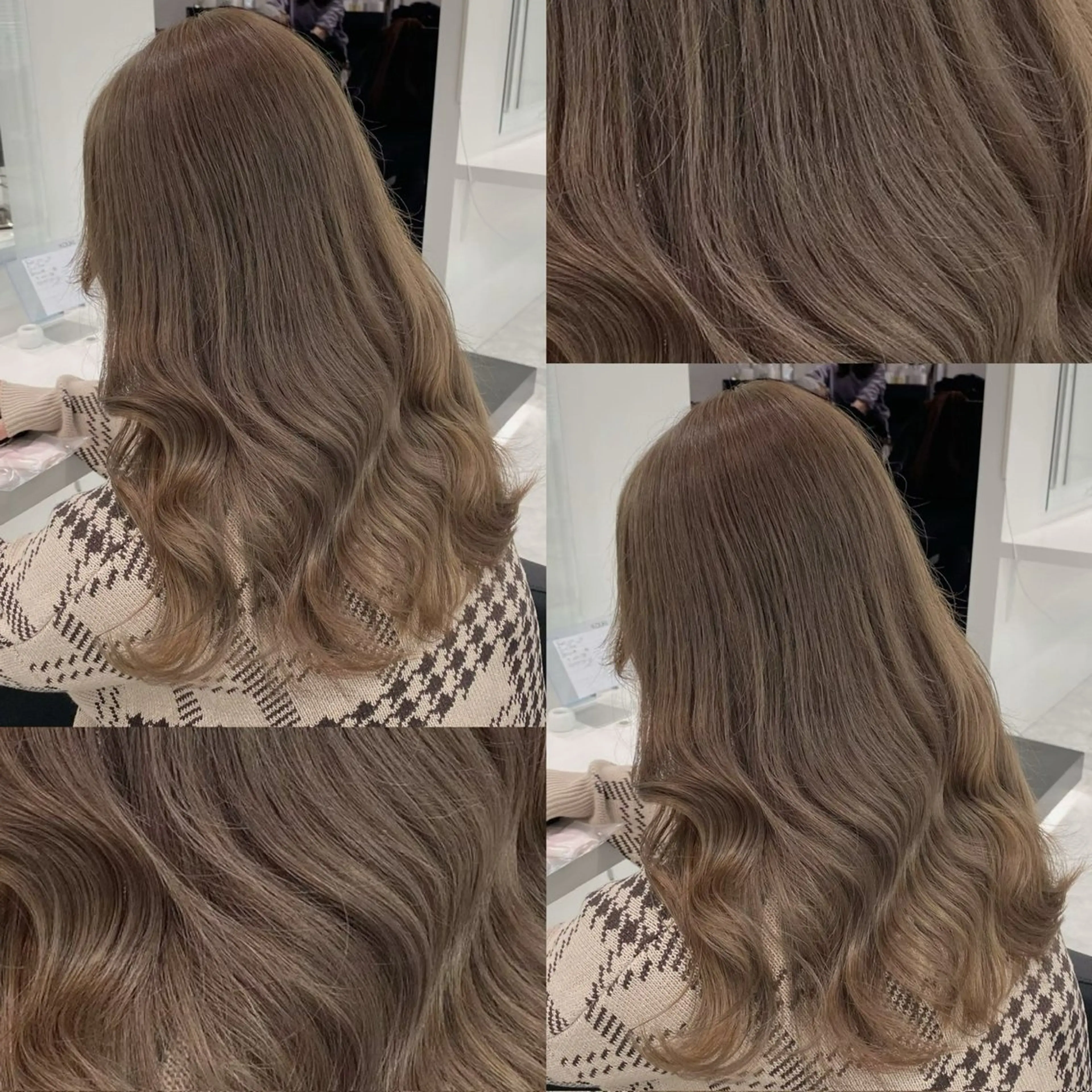 ロング カラー ヘアカラー トリートメント 艶髪グレージュ特化/ CHIKARAのヘアスタイル