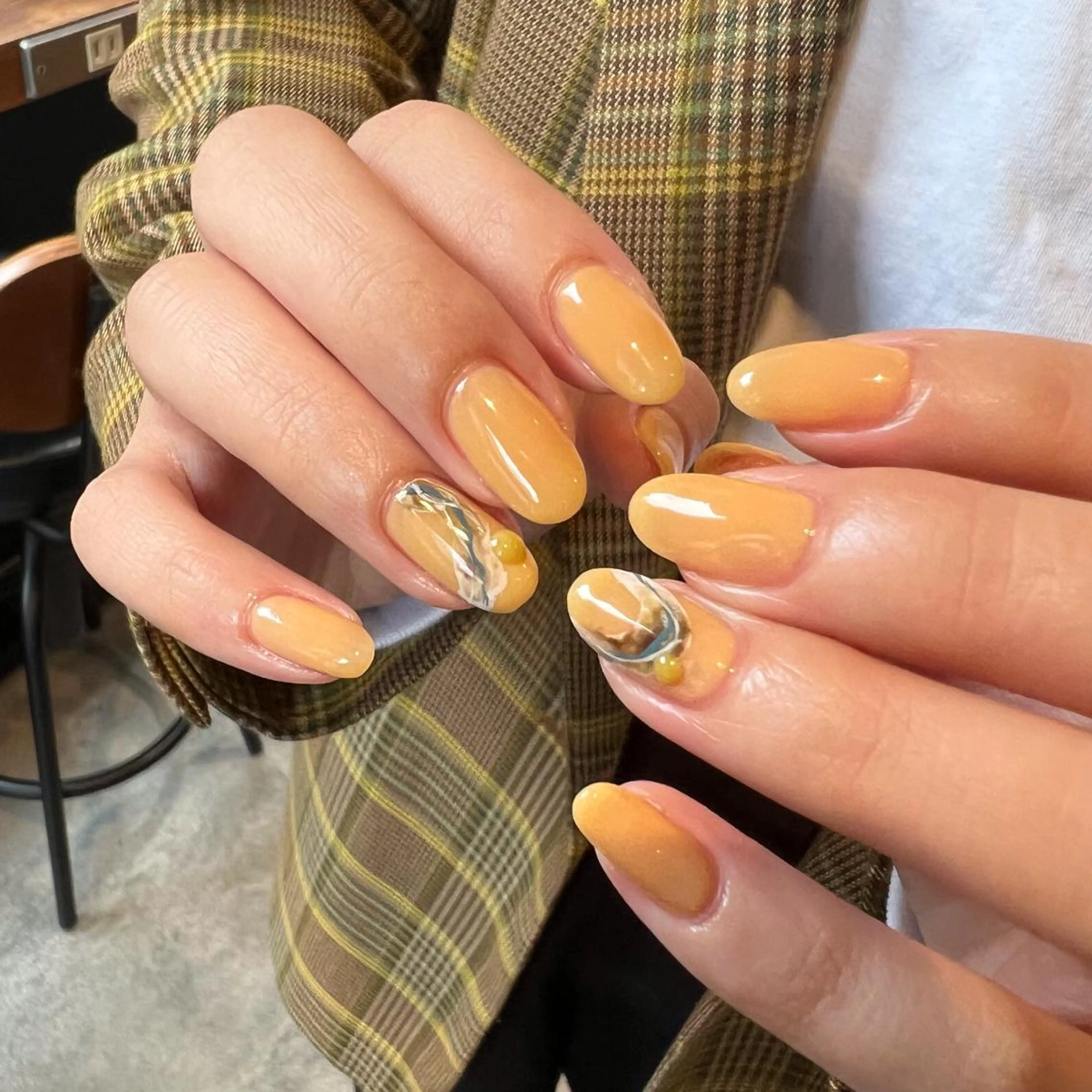 ネイル ニュアンスネイル パラジェル登録サロン N°nail 立川のネイルデザイン