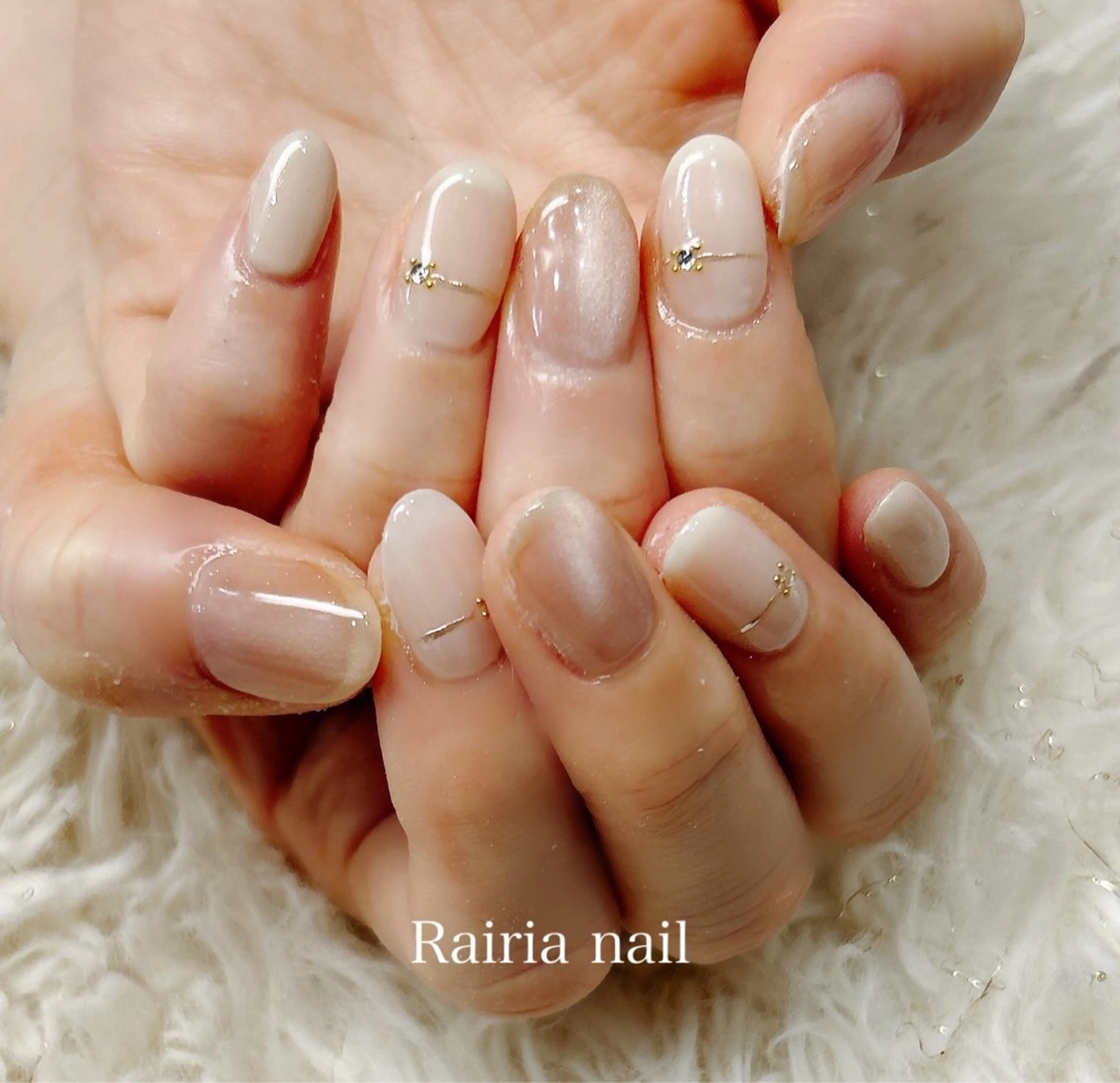 ネイル フットネイル ジェルネイル 持ち込み パラジェル Rairianail yukiのネイルデザイン