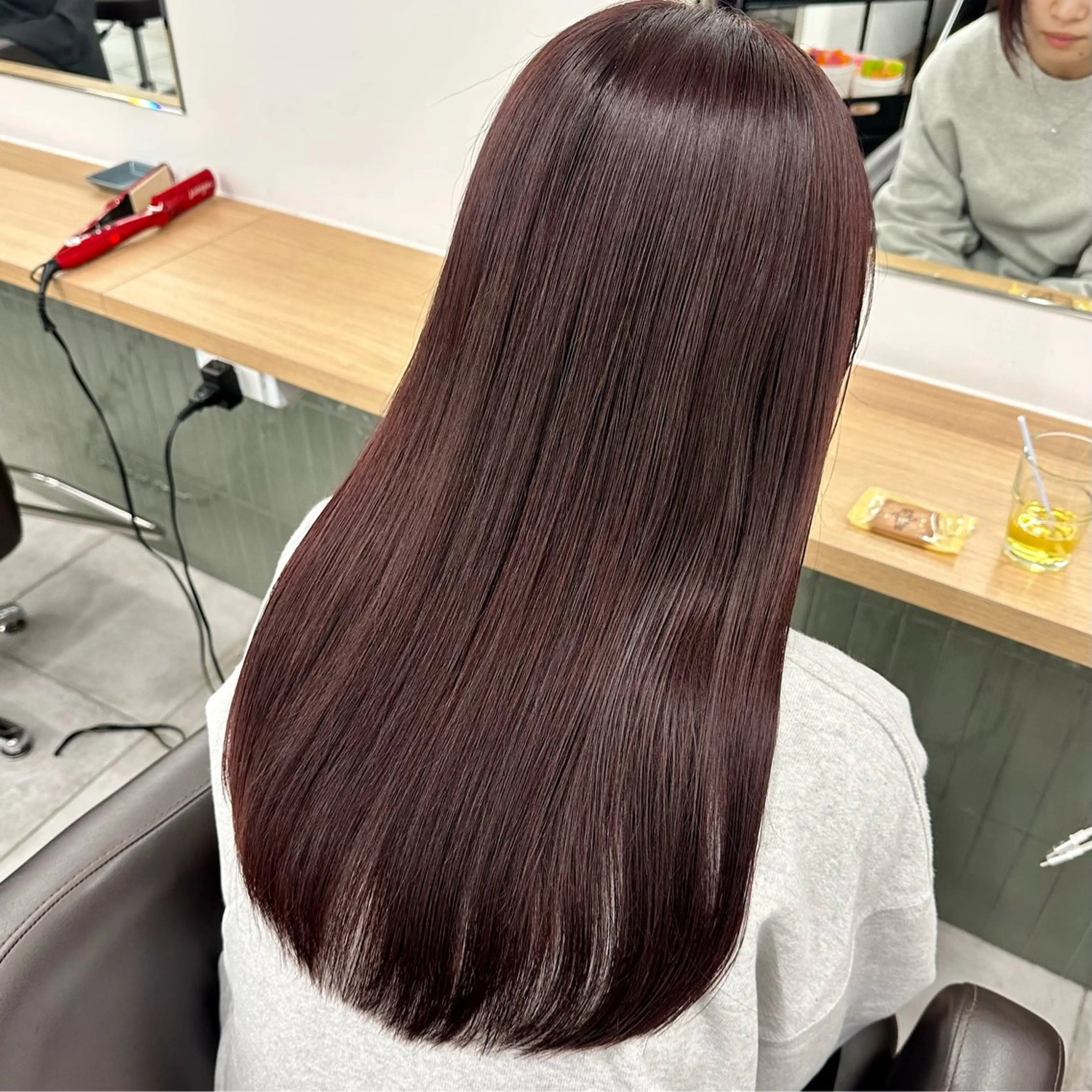 セミロング カラー カット ヘアカラー トリートメント ブリーチなし/レイヤ ー特化🌈Tommyのヘアスタイル