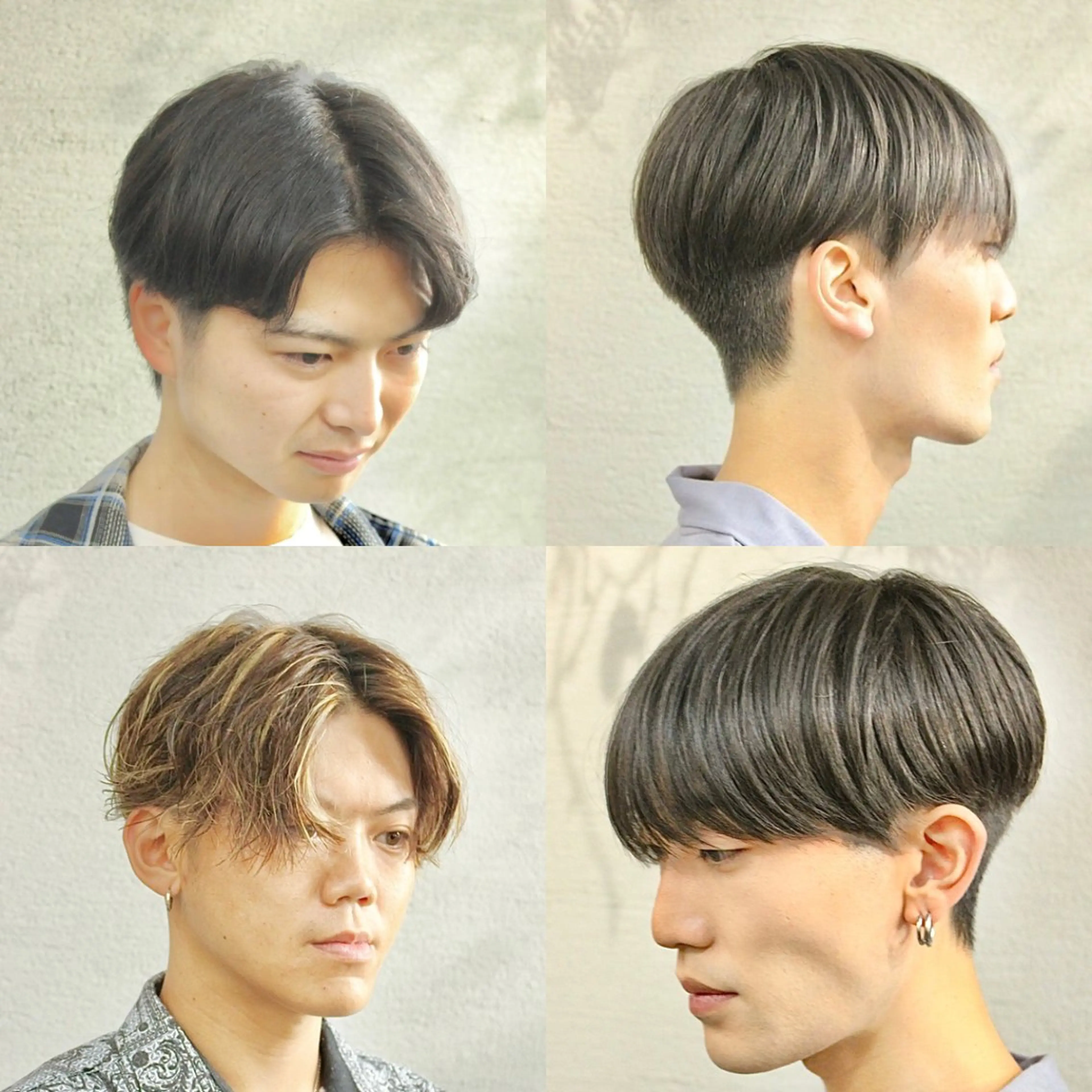 似合わせメンズカット＋眉カット　￥4510の写真