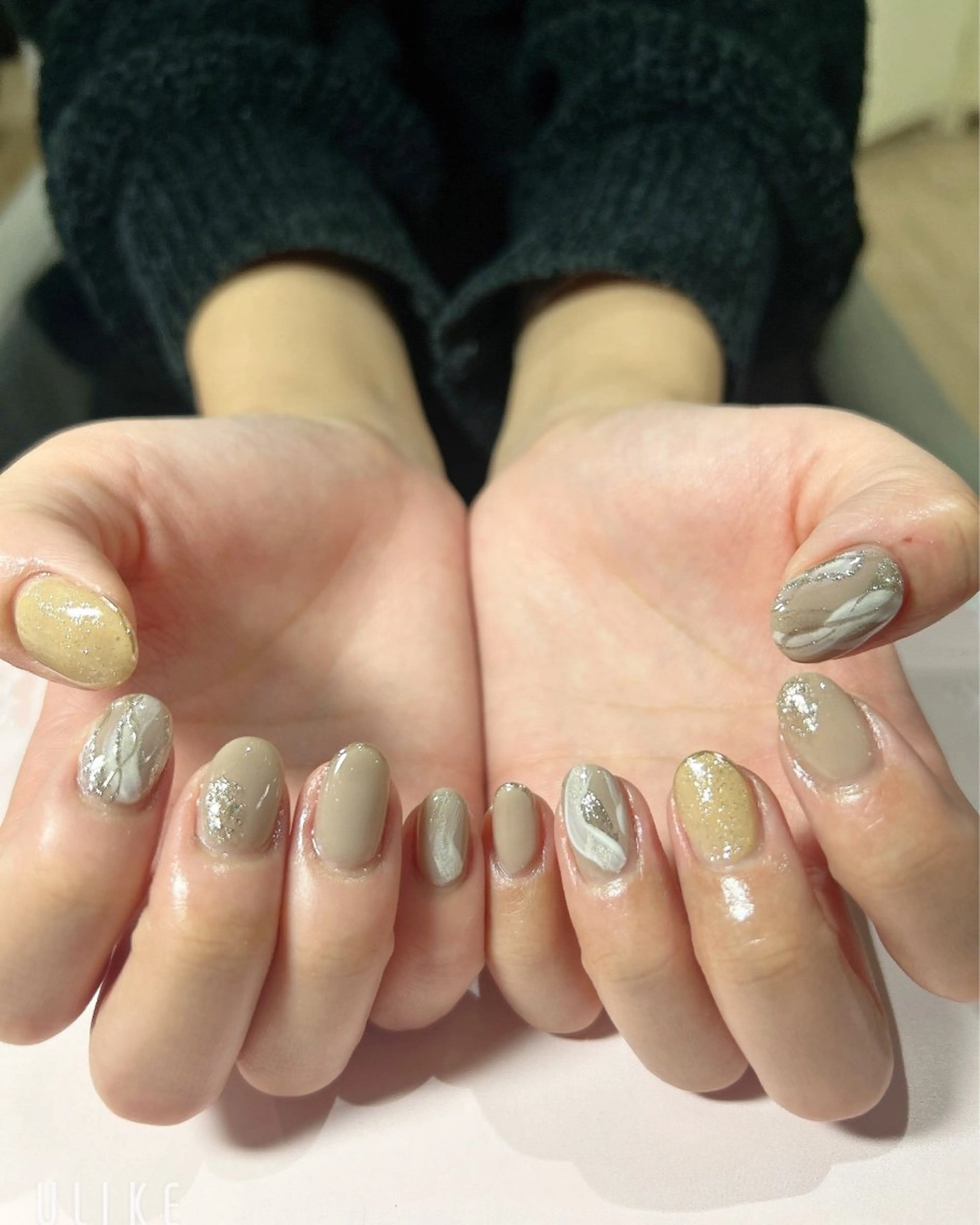 ネイル ニュアンスネイル ハンドネイル 吉野✨ ネイルデザイナー✨のネイルデザイン
