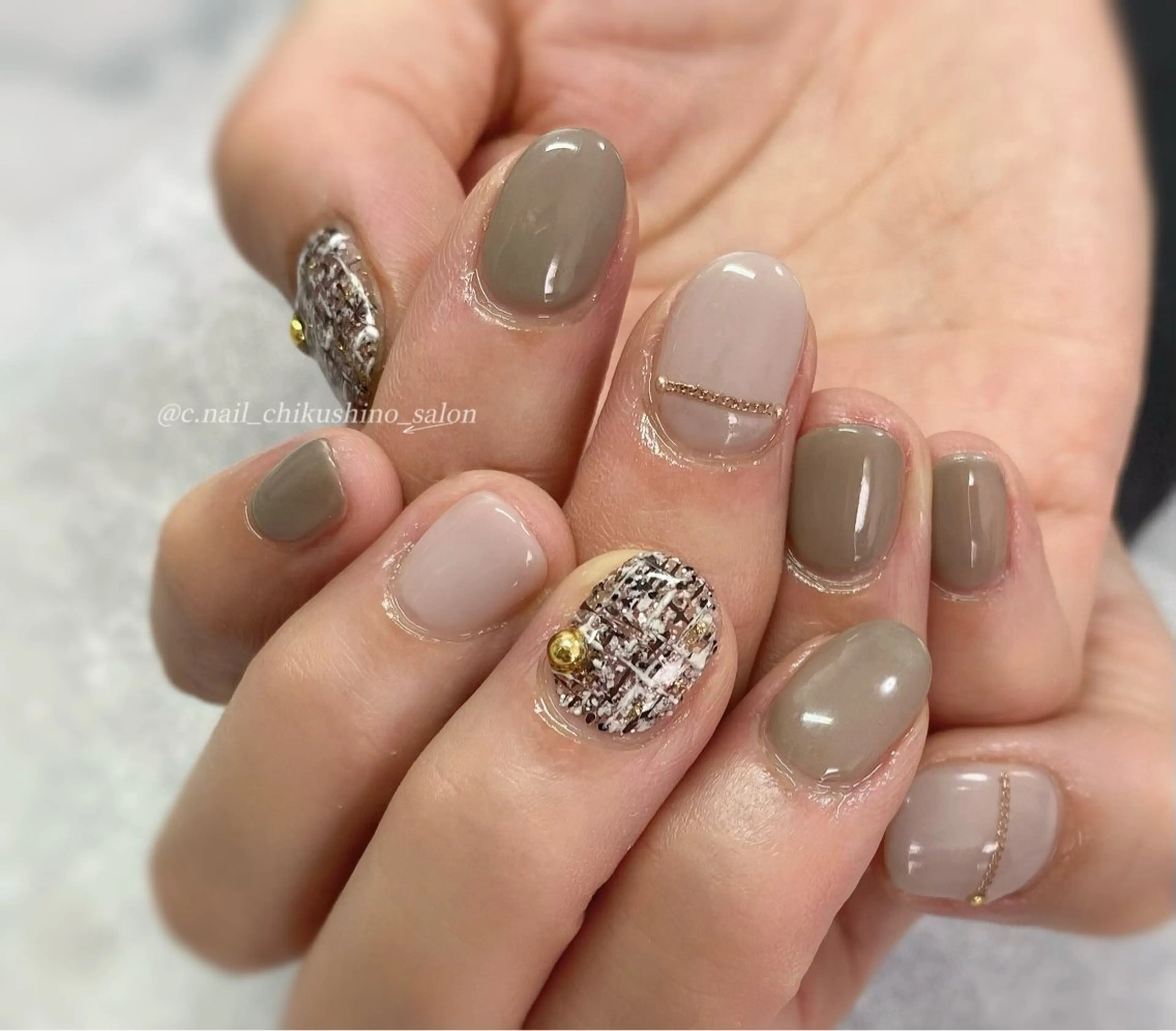 ネイル ハンドネイル C.Nail &EYE筑紫駅のネイルデザイン