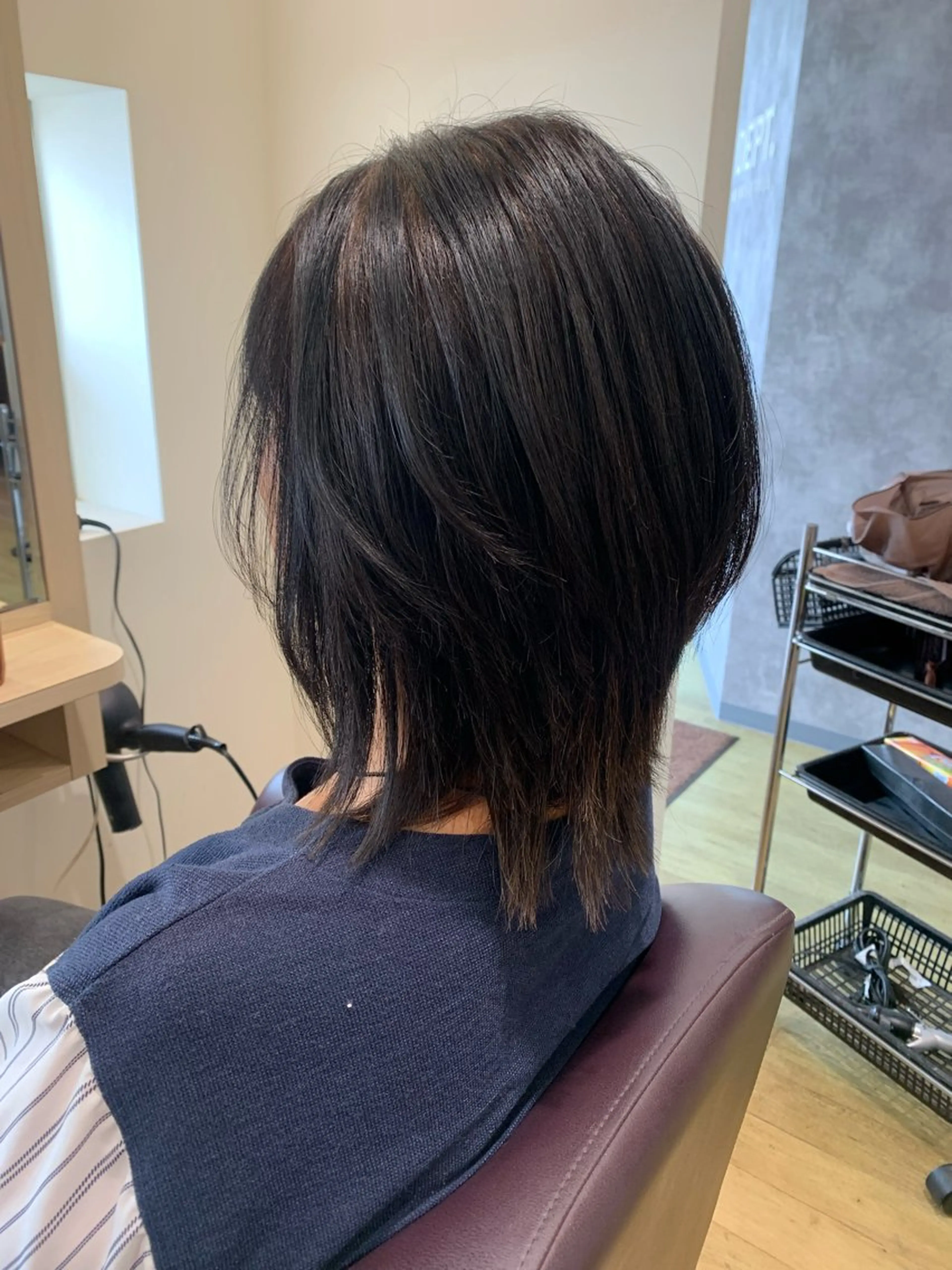 縮毛矯正＋2stepシステムトリートメントの写真