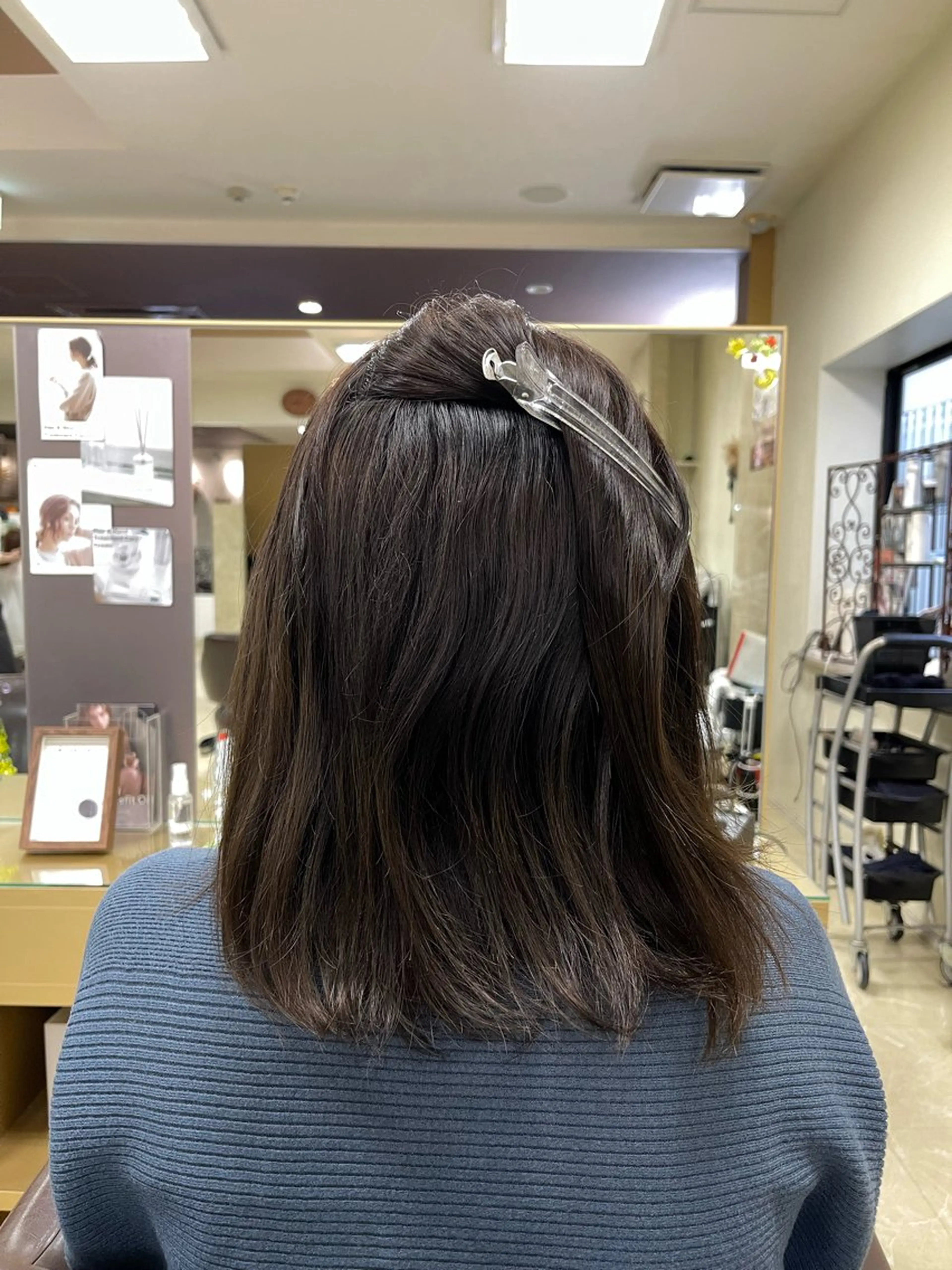 セミロング 髪質改善 縮毛矯正 CARE SHINSAIBASHI所属・はやと 【心斎橋美髪職人】のヘアスタイル