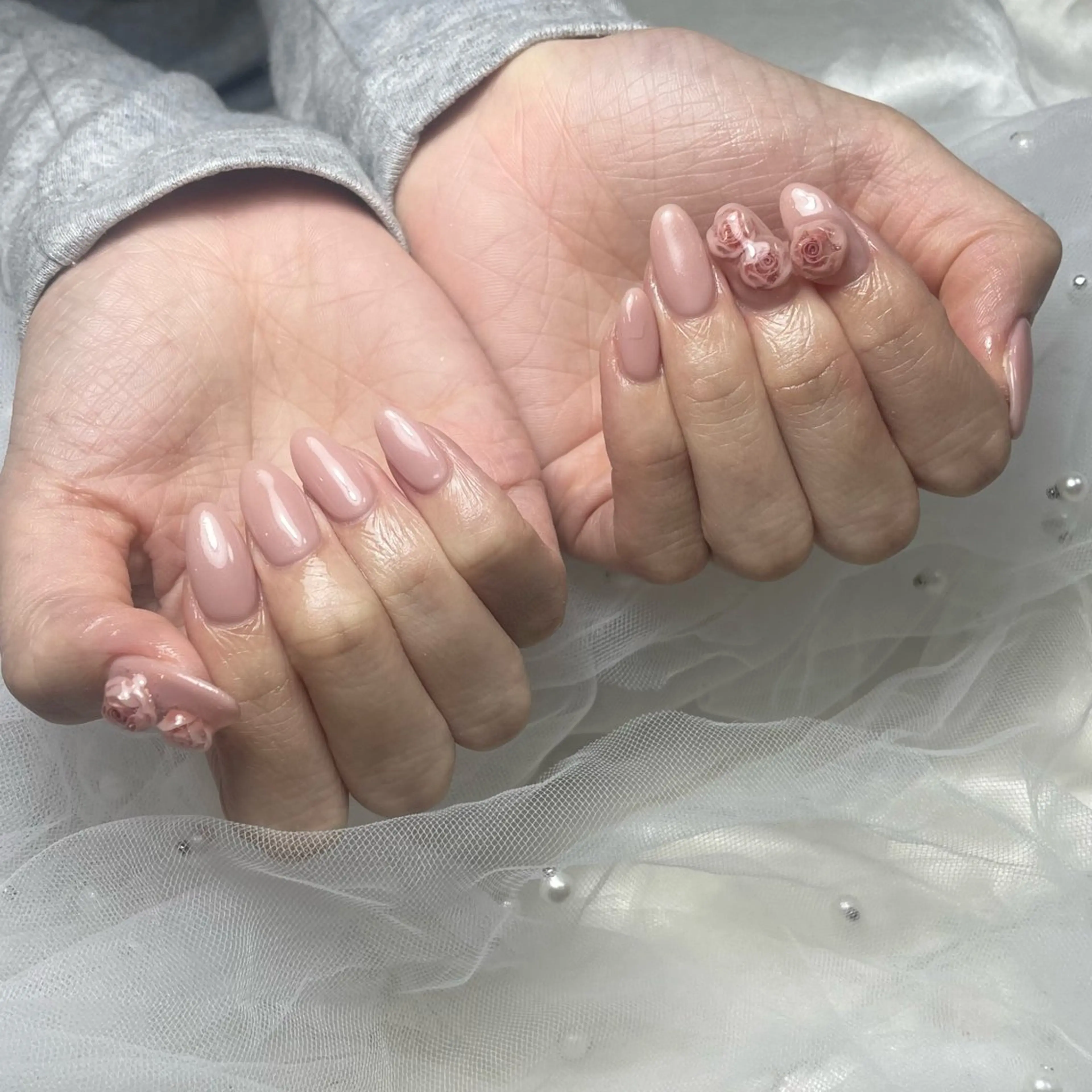 ネイル ハンドネイル フットネイル S LOUNGE NAIL所属・パーツたくさん🍓 SUMIのネイルデザイン