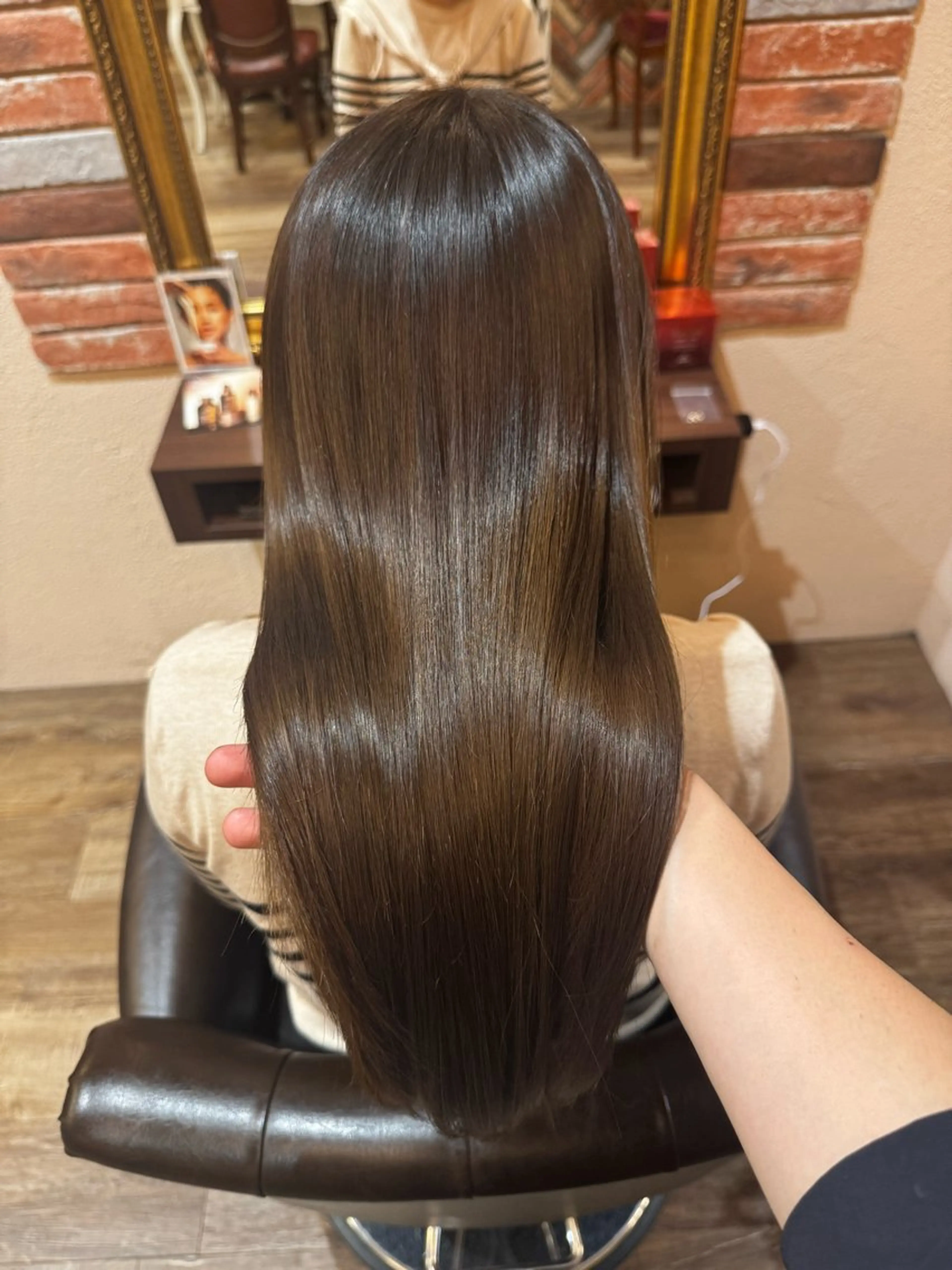 ミディアム カラー ヘアカラー トリートメント 古賀 相己のヘアスタイル