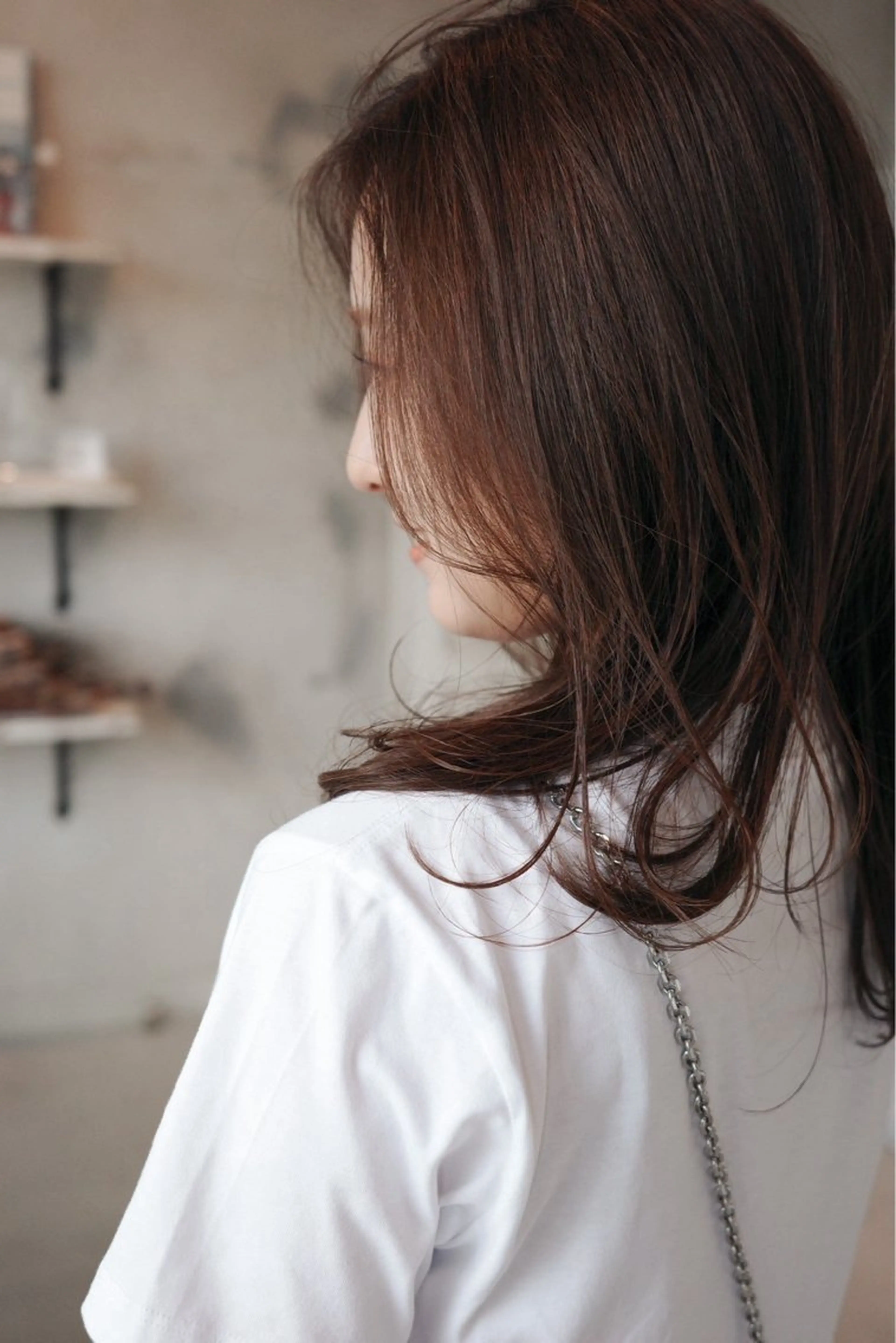 ロング カラー モトムラ アミのヘアスタイル