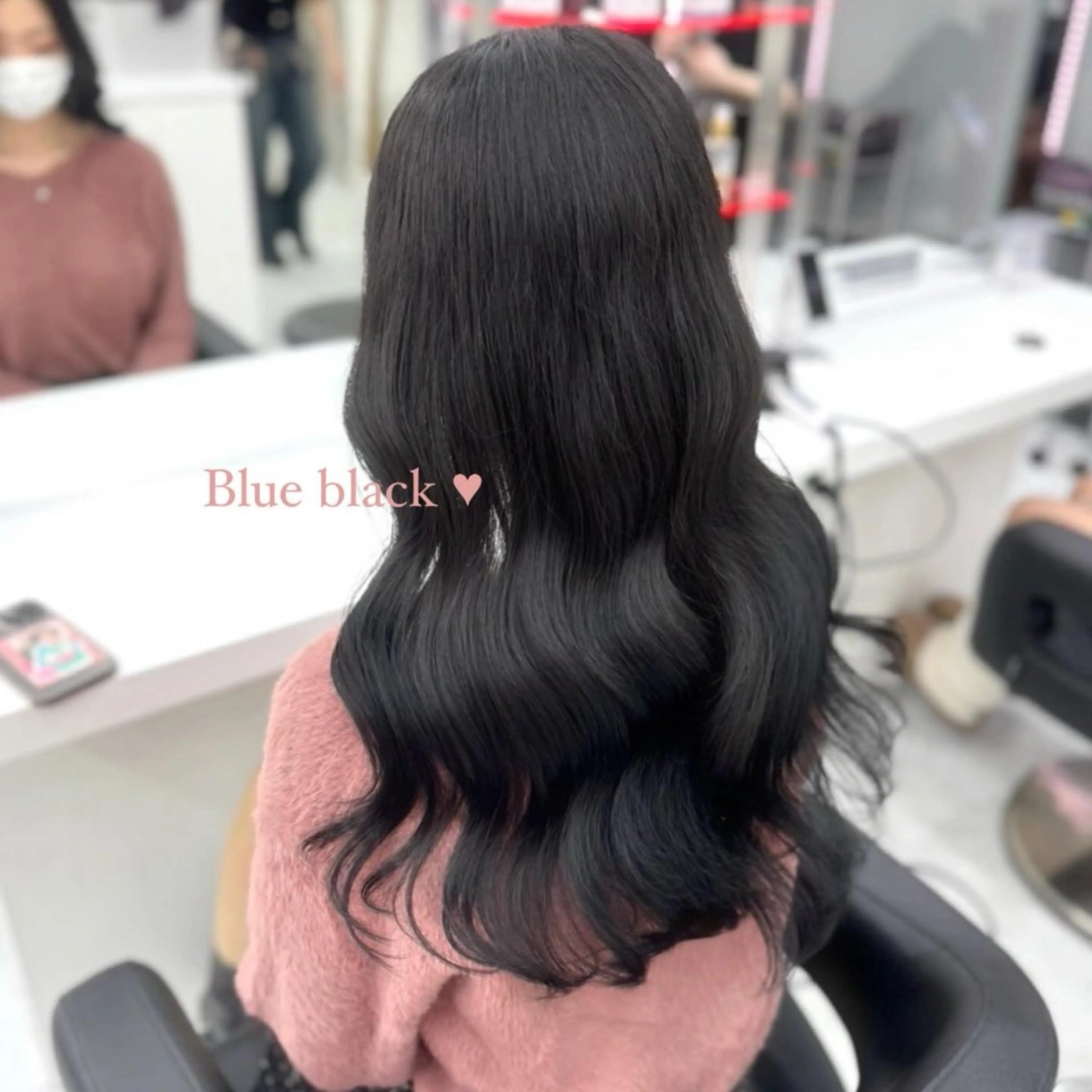 ロング カラー パーマ ヘアアレンジ メンズ キッズ ♥️韓国ヘア レイヤー♥️ゆりのヘアスタイル