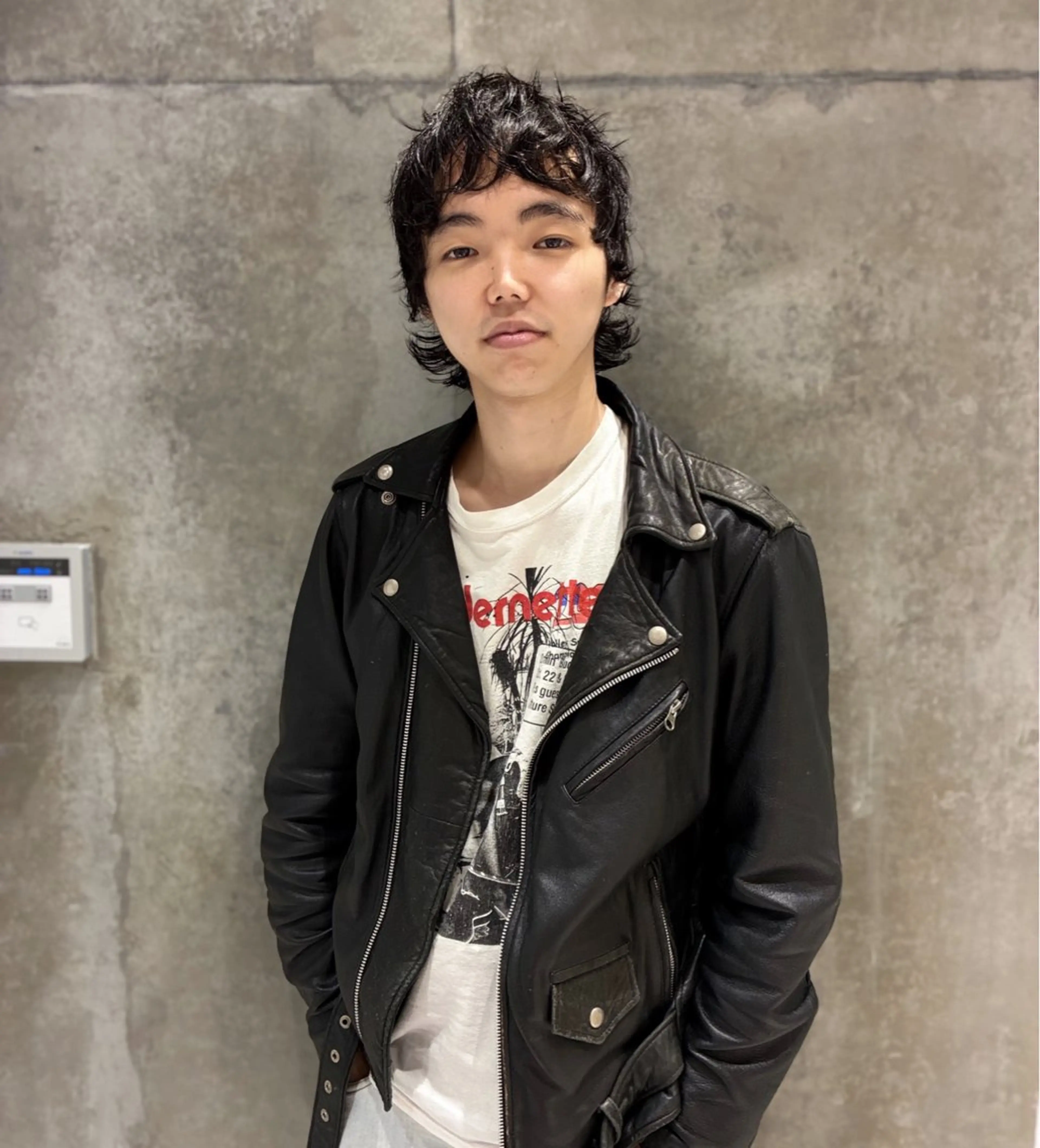 ショート メンズ カット 篠江 廉のヘアスタイル