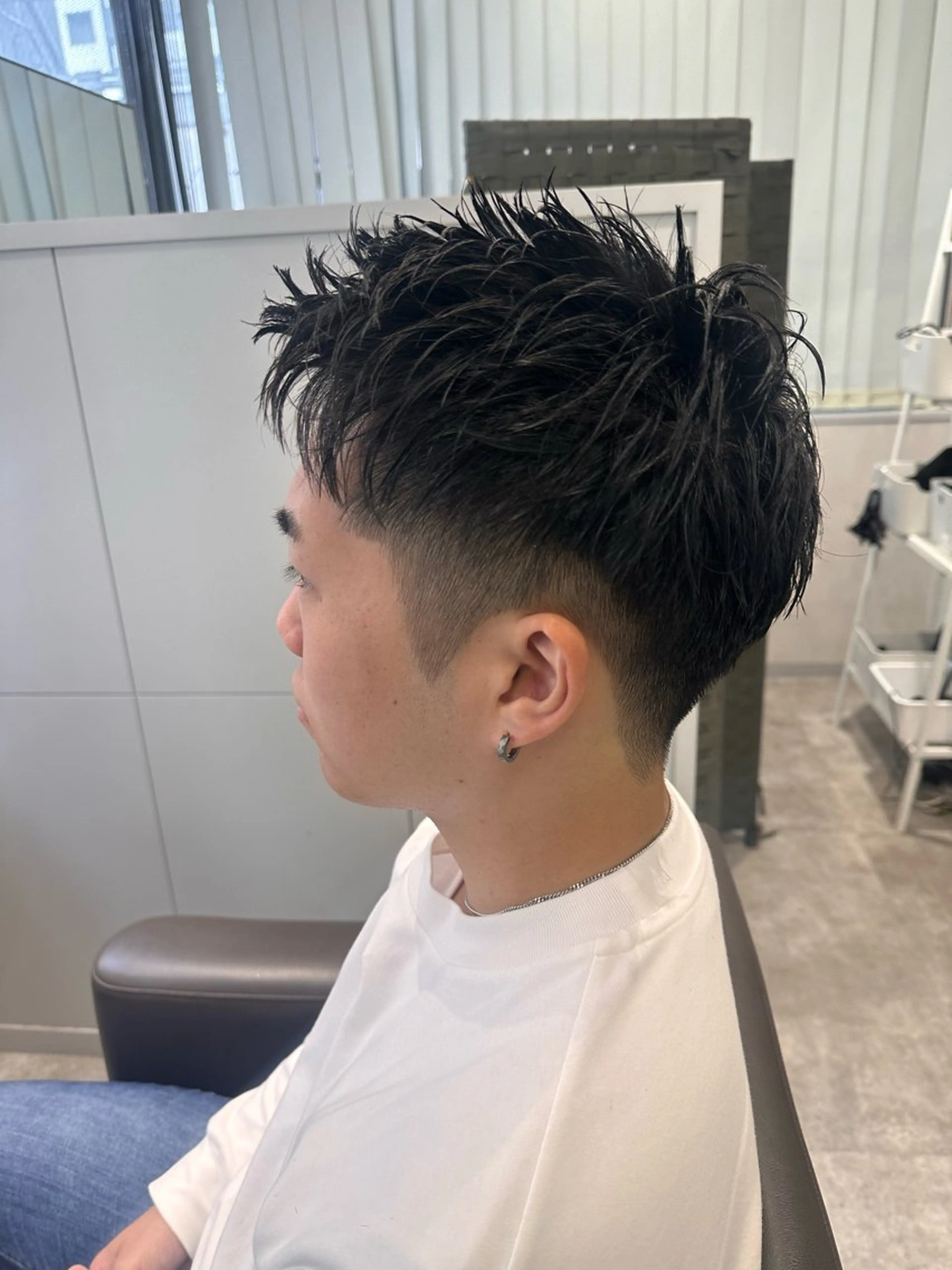 パーマ メンズ カット 加藤 拓海のヘアスタイル