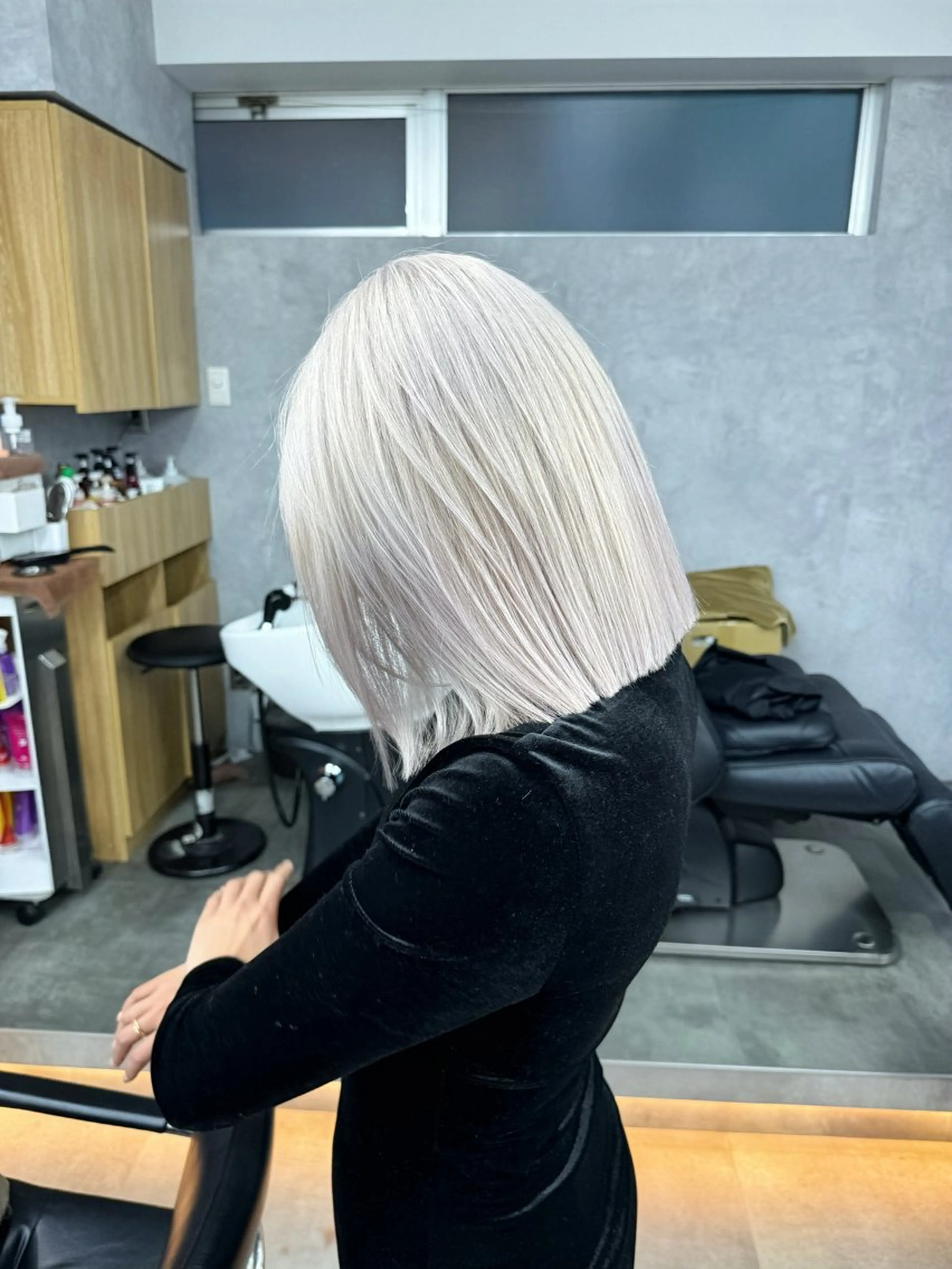 ミディアム ヘアカラー トリートメント JUNYA 海外ガールヘアのヘアスタイル