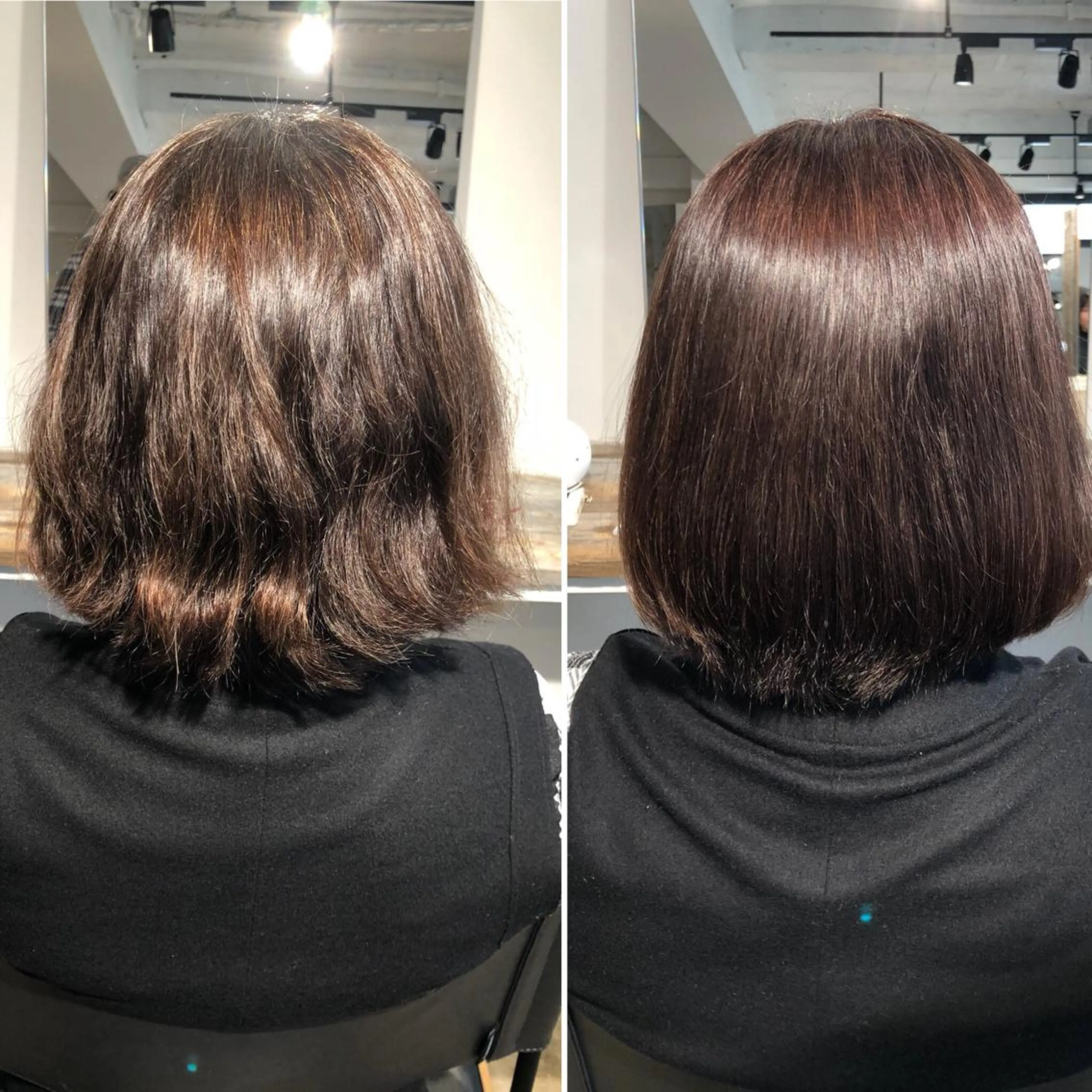 カラー アクアカラー 髪質改善 カット パーマ ハイトーン/レイヤー /ケアブリーチ石川治のヘアスタイル