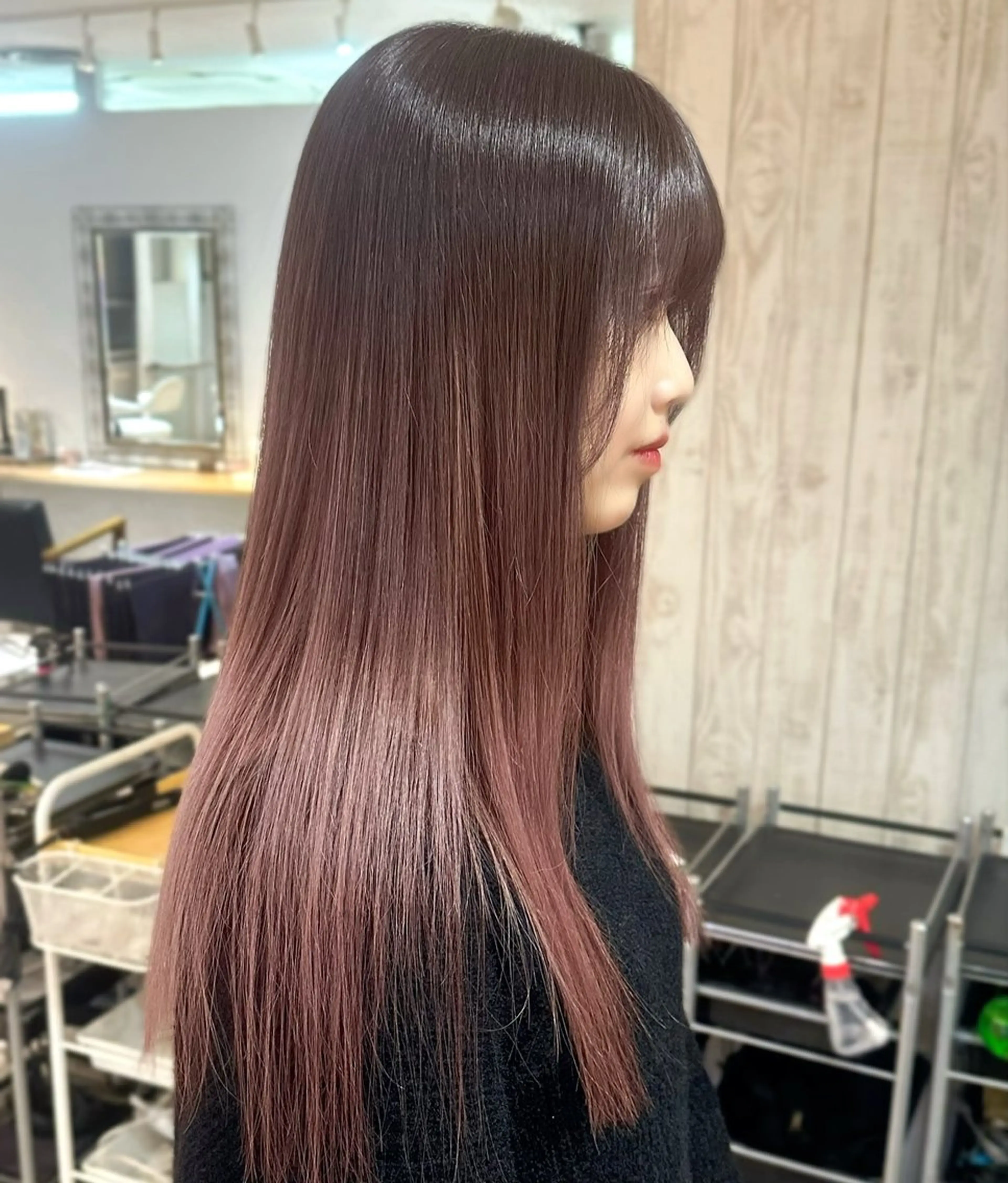 ロング cie所属・ふくし りこのヘアスタイル