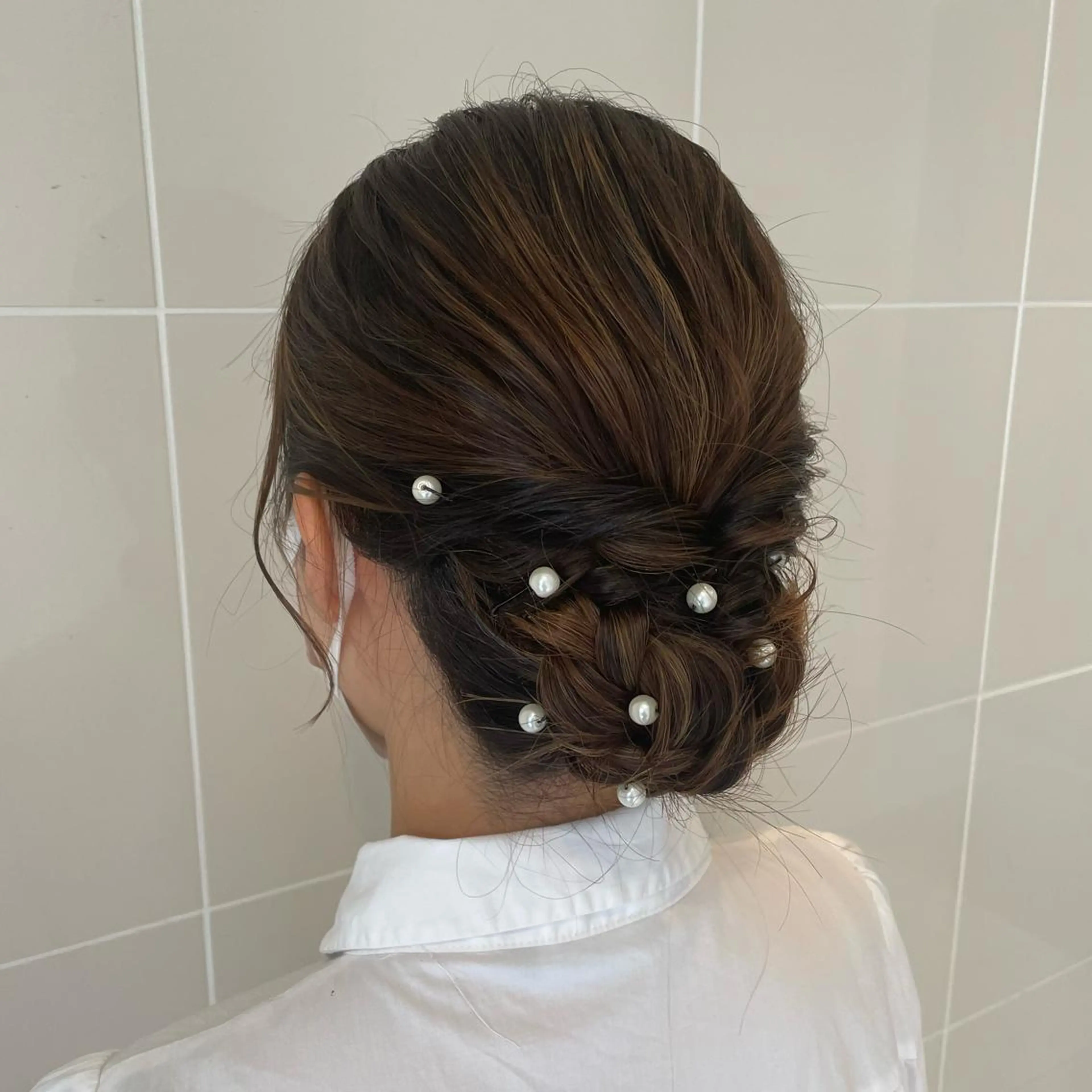 ロング ヘアアレンジ 浴衣 ヘアセット T Ayaのヘアスタイル