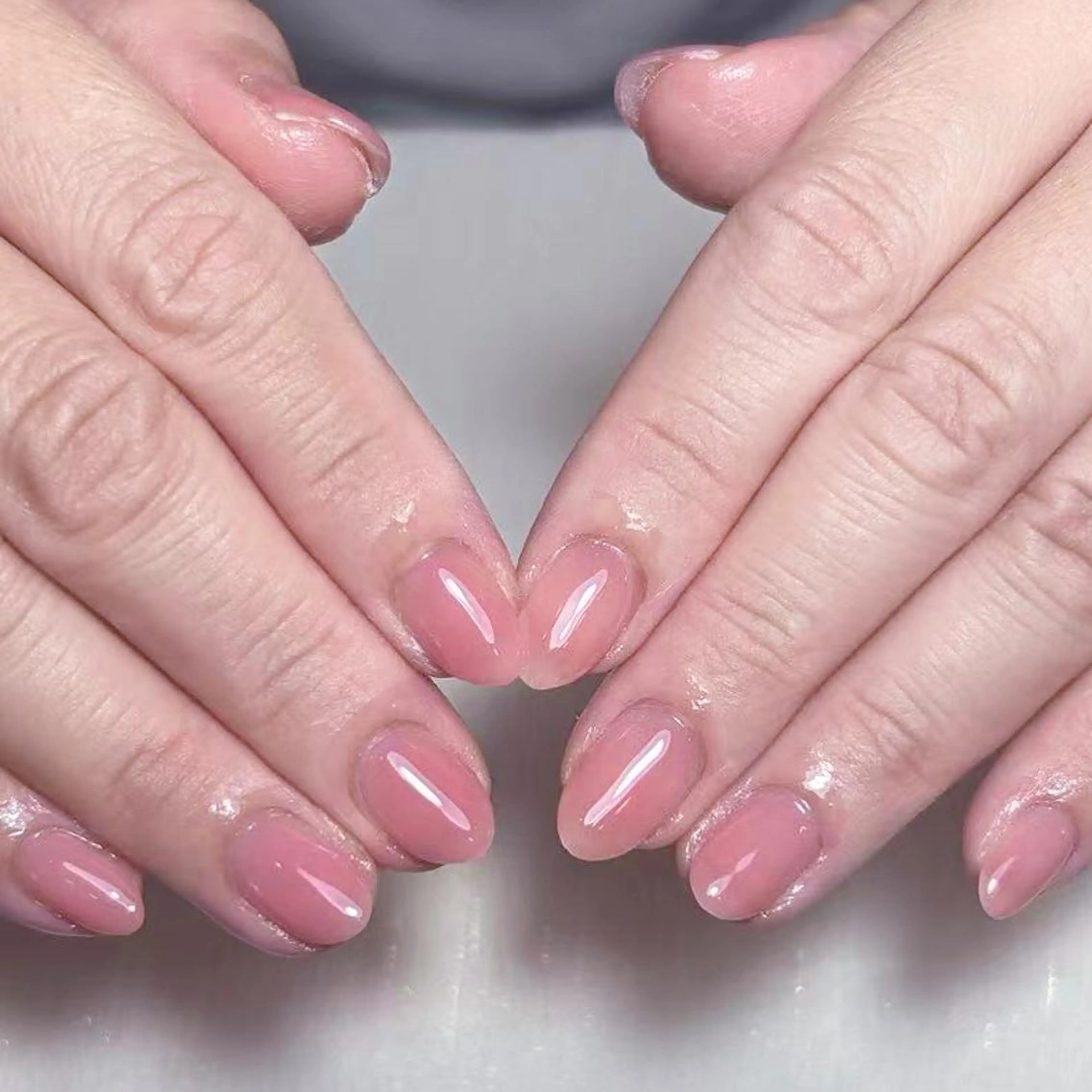 ネイル アートネイル オーロラネイル ガーリー キラキラネイル 韓国ネイル ハンドネイル DIAMOND 💅のネイルデザイン