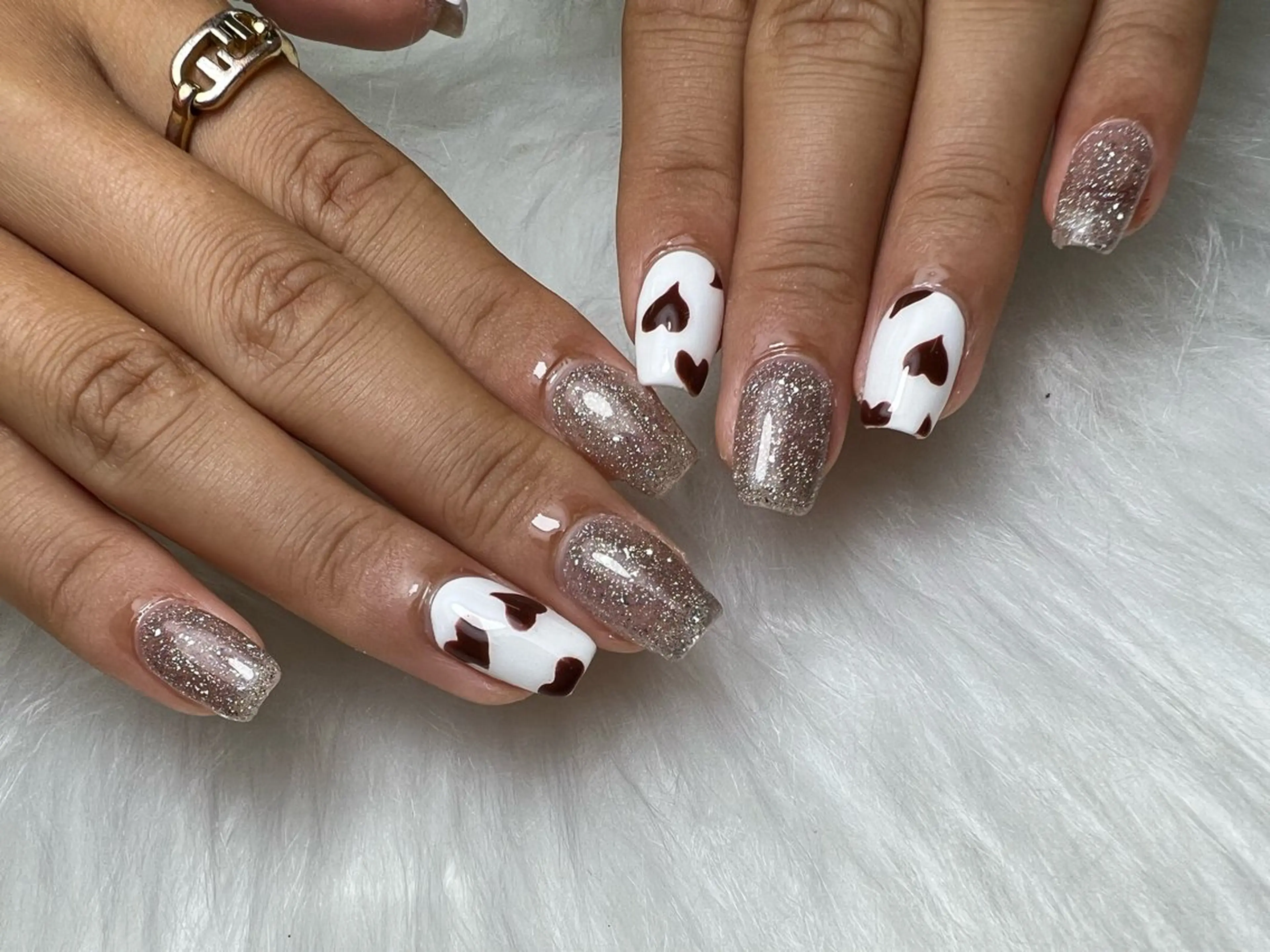 ネイル ハンドネイル Mana‪ ‪·͜· ❤︎‬のネイルデザイン