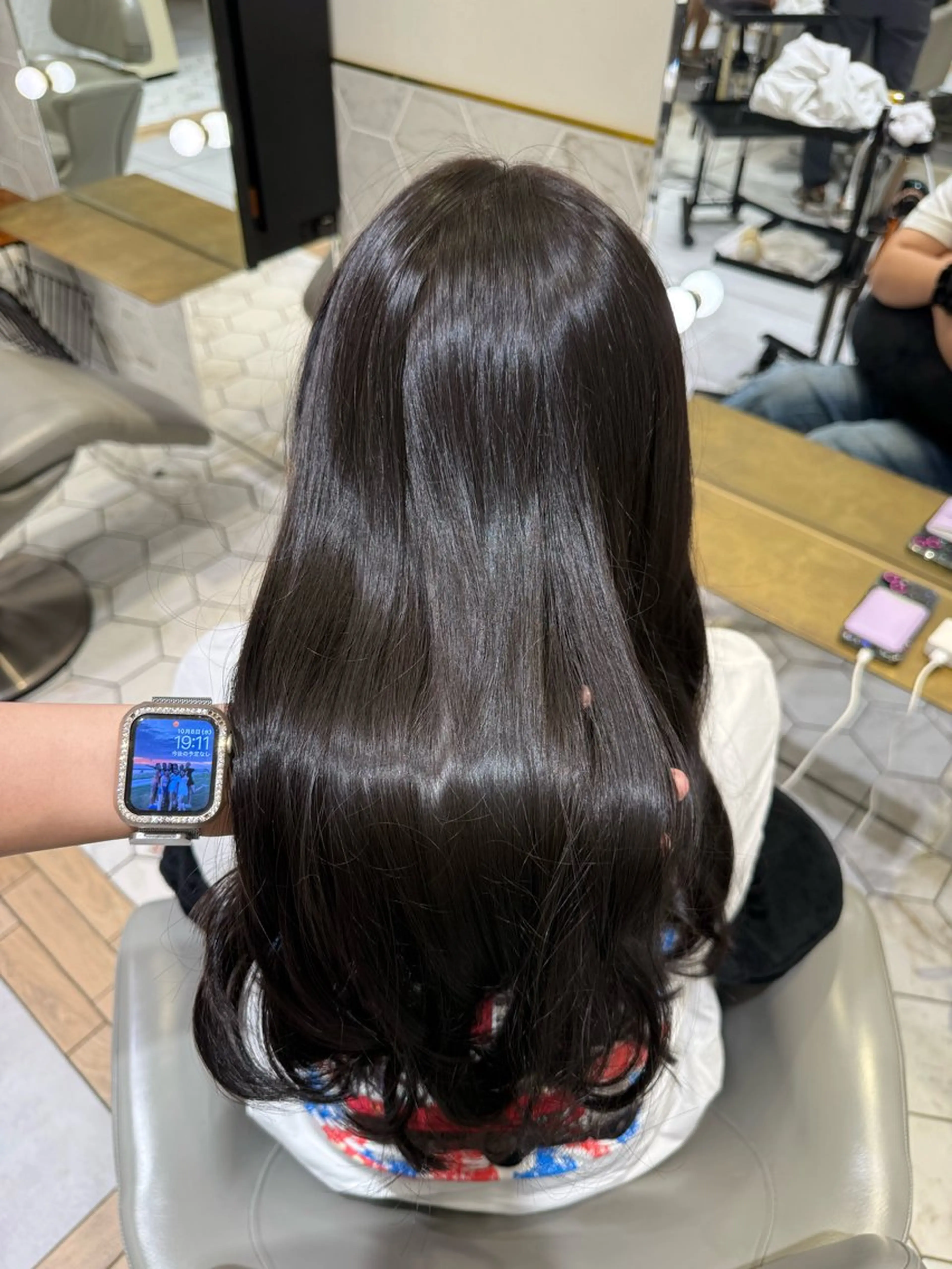 ロング カラー トリートメント ヘアカラー YUI 🤎 costesのヘアスタイル