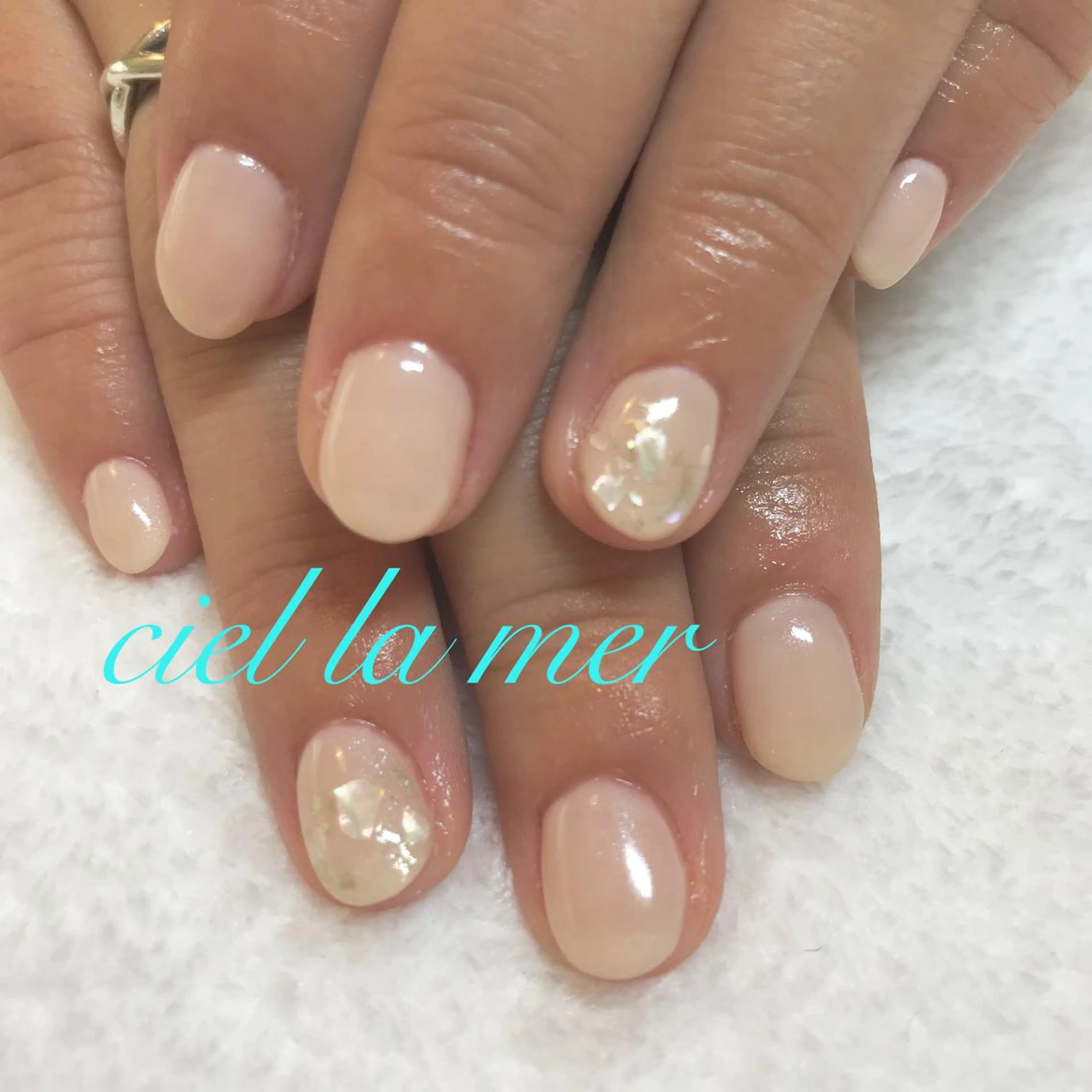 ネイル ハンドネイル フットネイル ciel la merのネイルデザイン