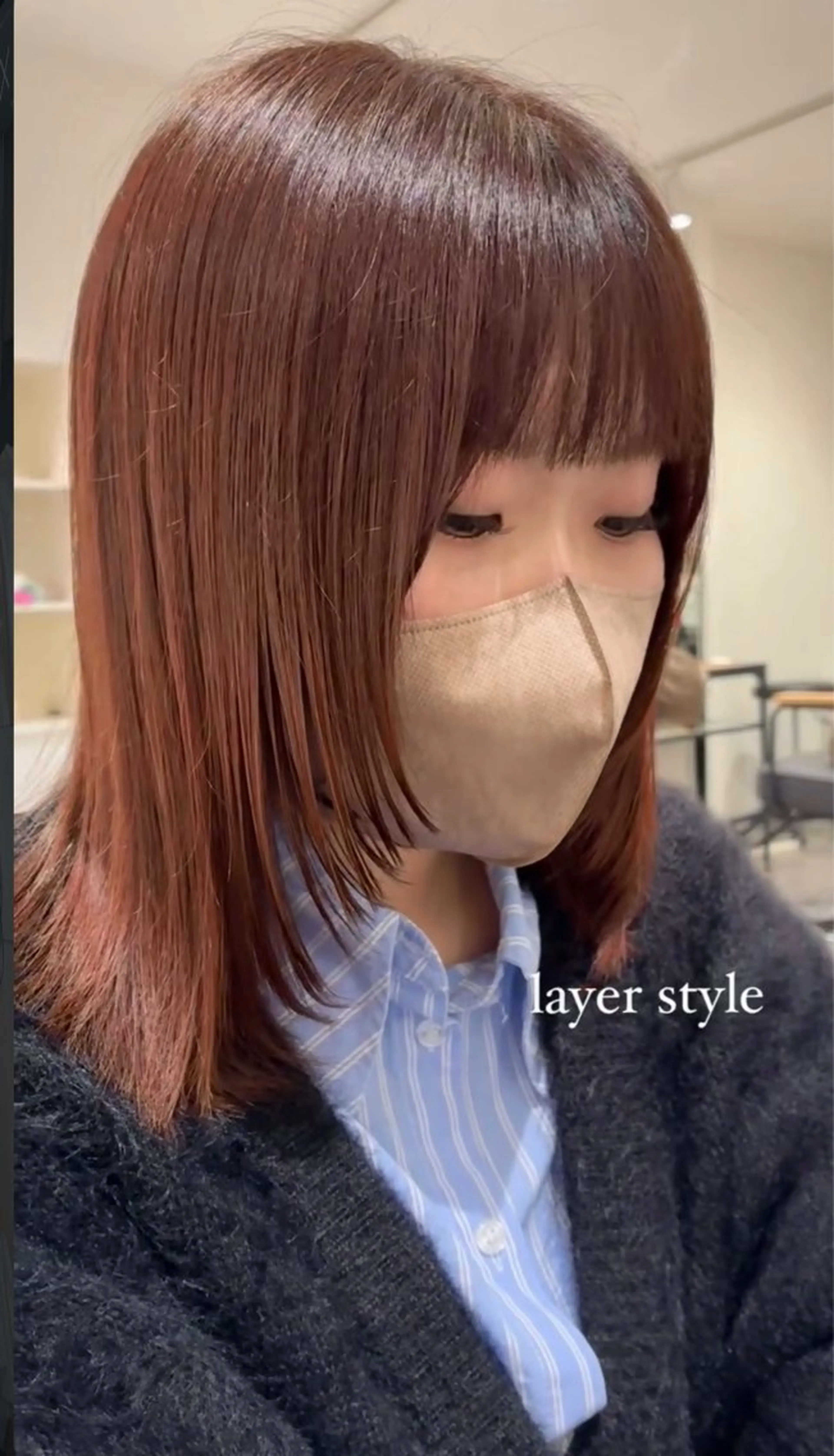 ミディアム カット cocotte🦋 miyuのヘアスタイル