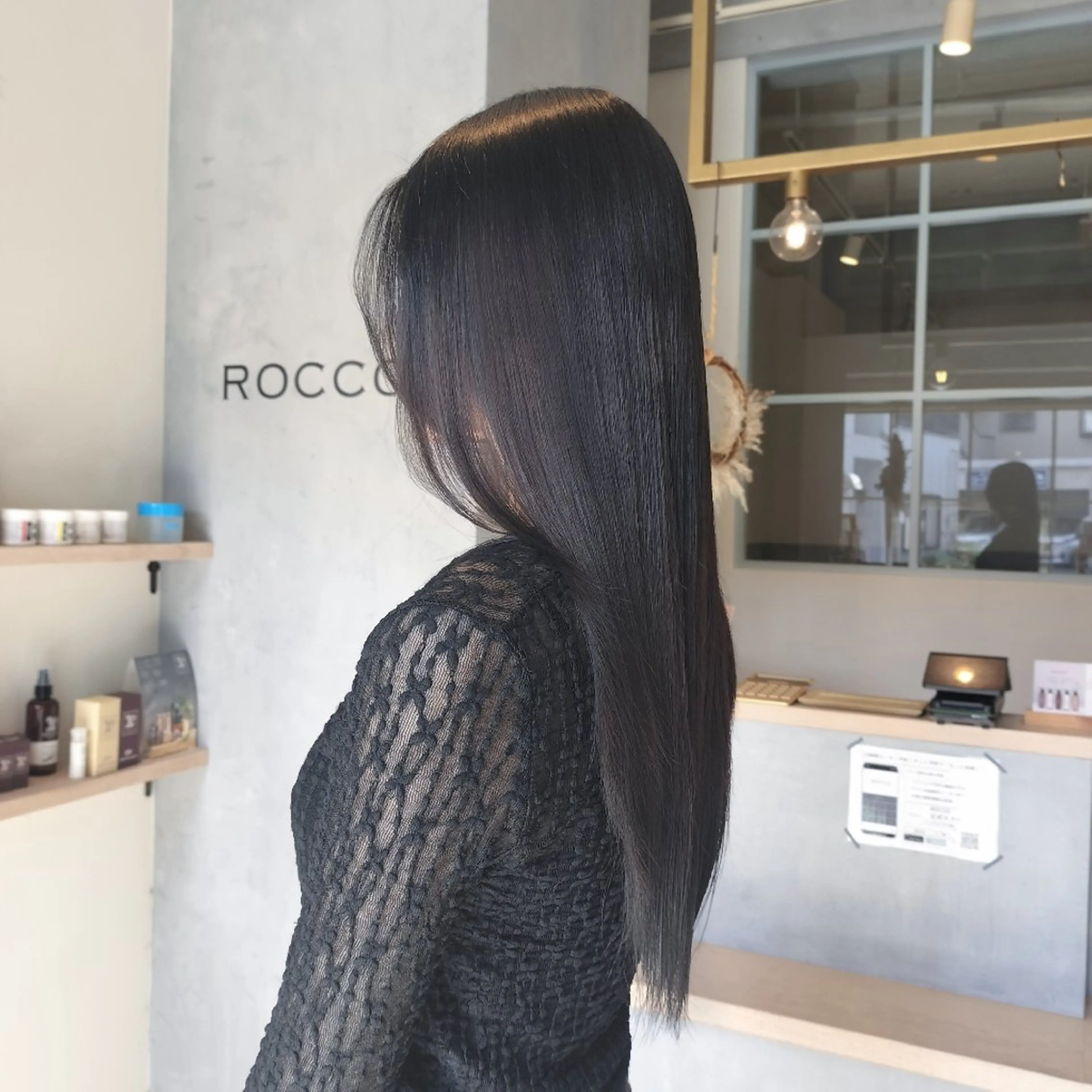 ロング カラー 透明感カラー ヘアカラー ROCCO ひなこのヘアスタイル