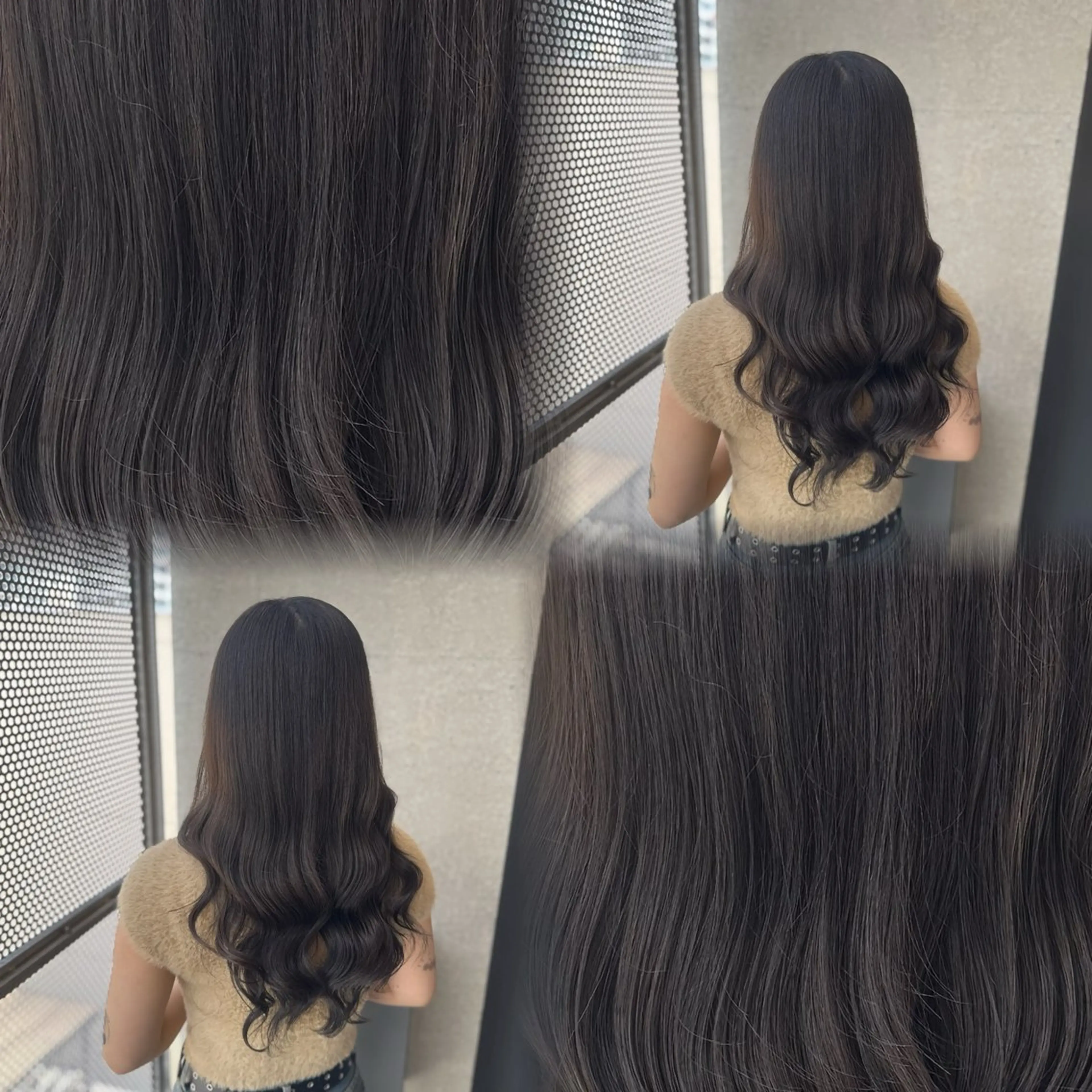 ロング カラー ヘアカラー トリートメント 髙橋 李里亜のヘアスタイル
