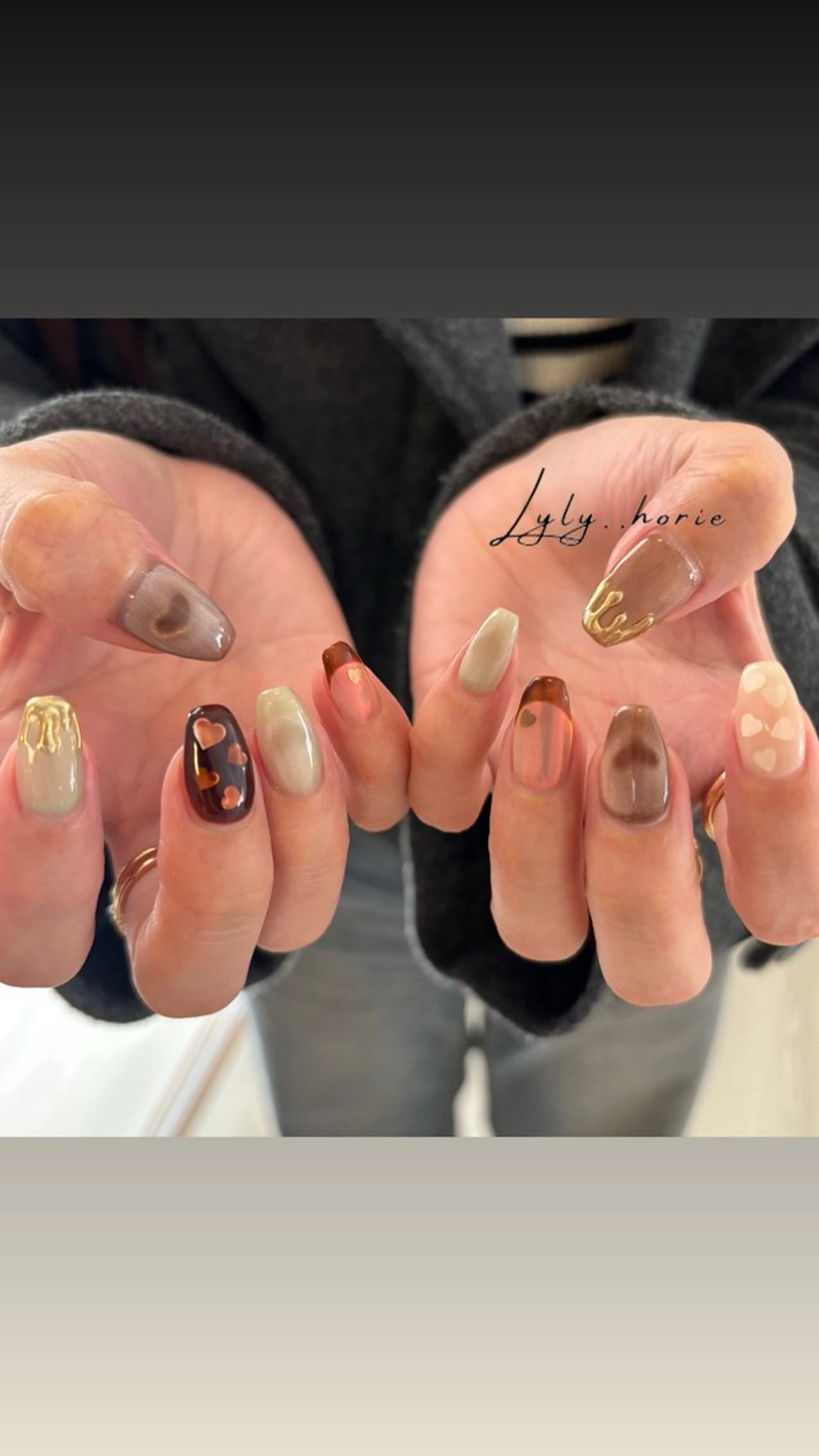 ネイル ハンドネイル LYLY yukiのネイルデザイン