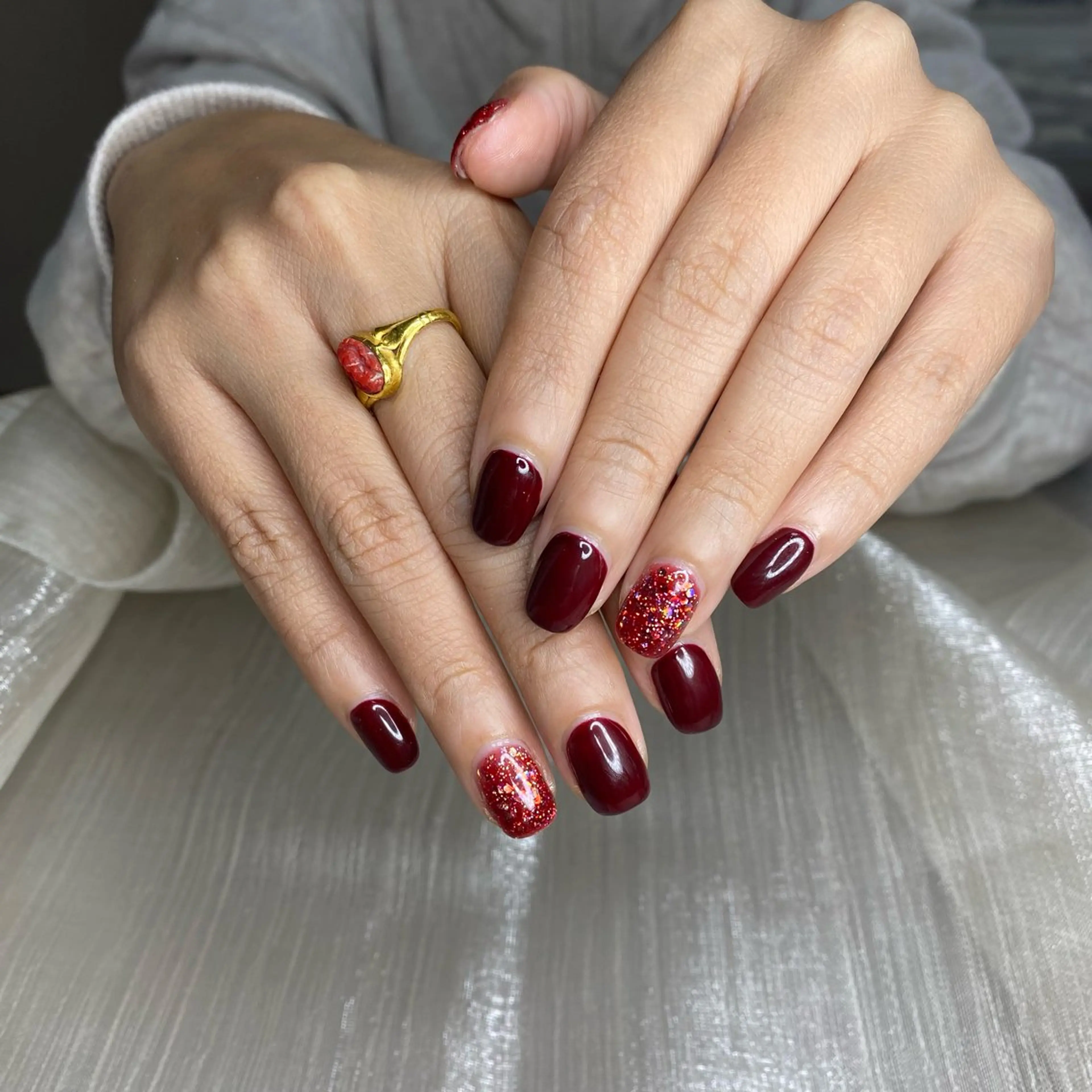 ミディアム 501_nail所属・Ta taのネイルデザイン