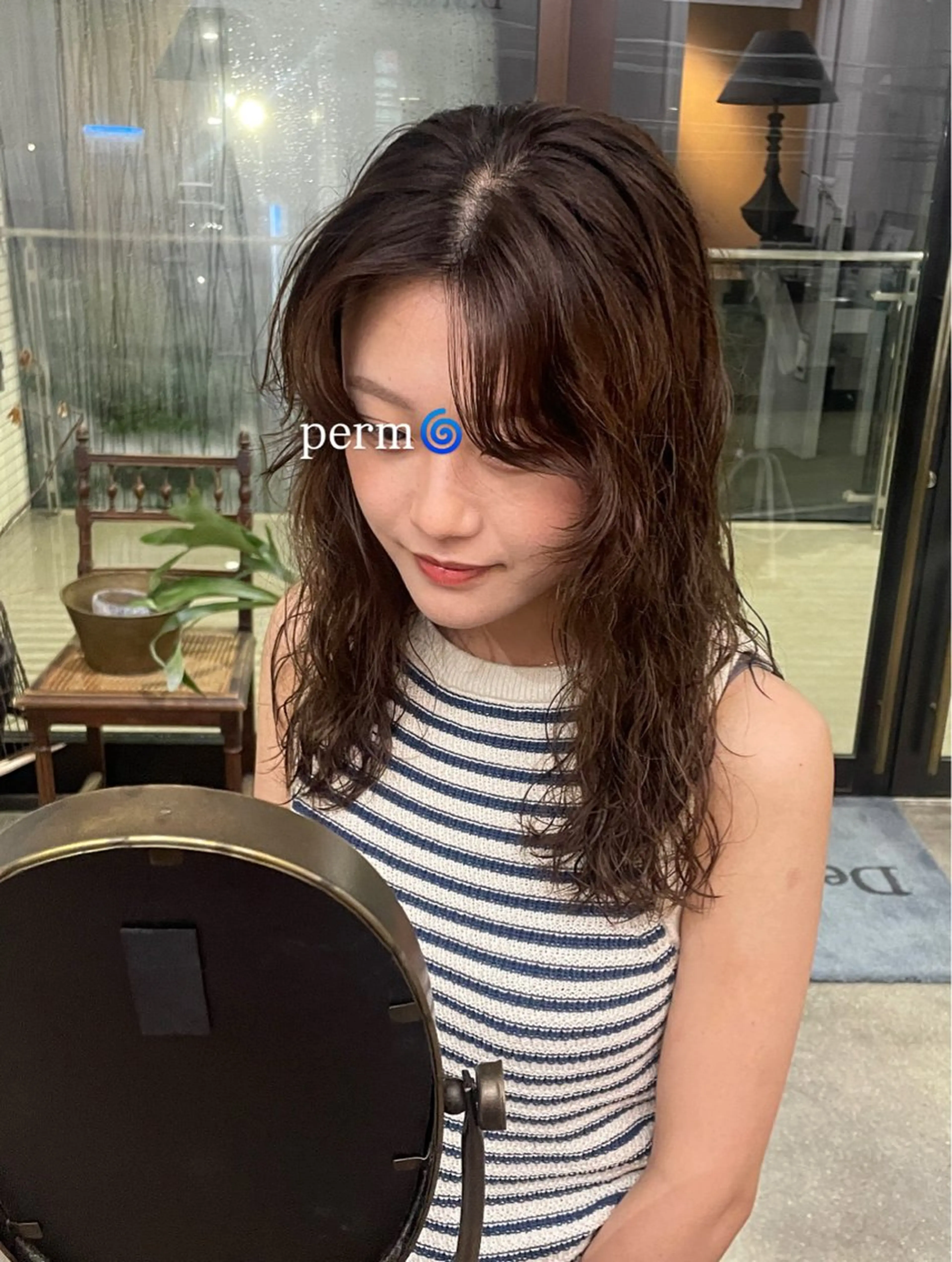 パーマ 沼田 彩虹のヘアスタイル