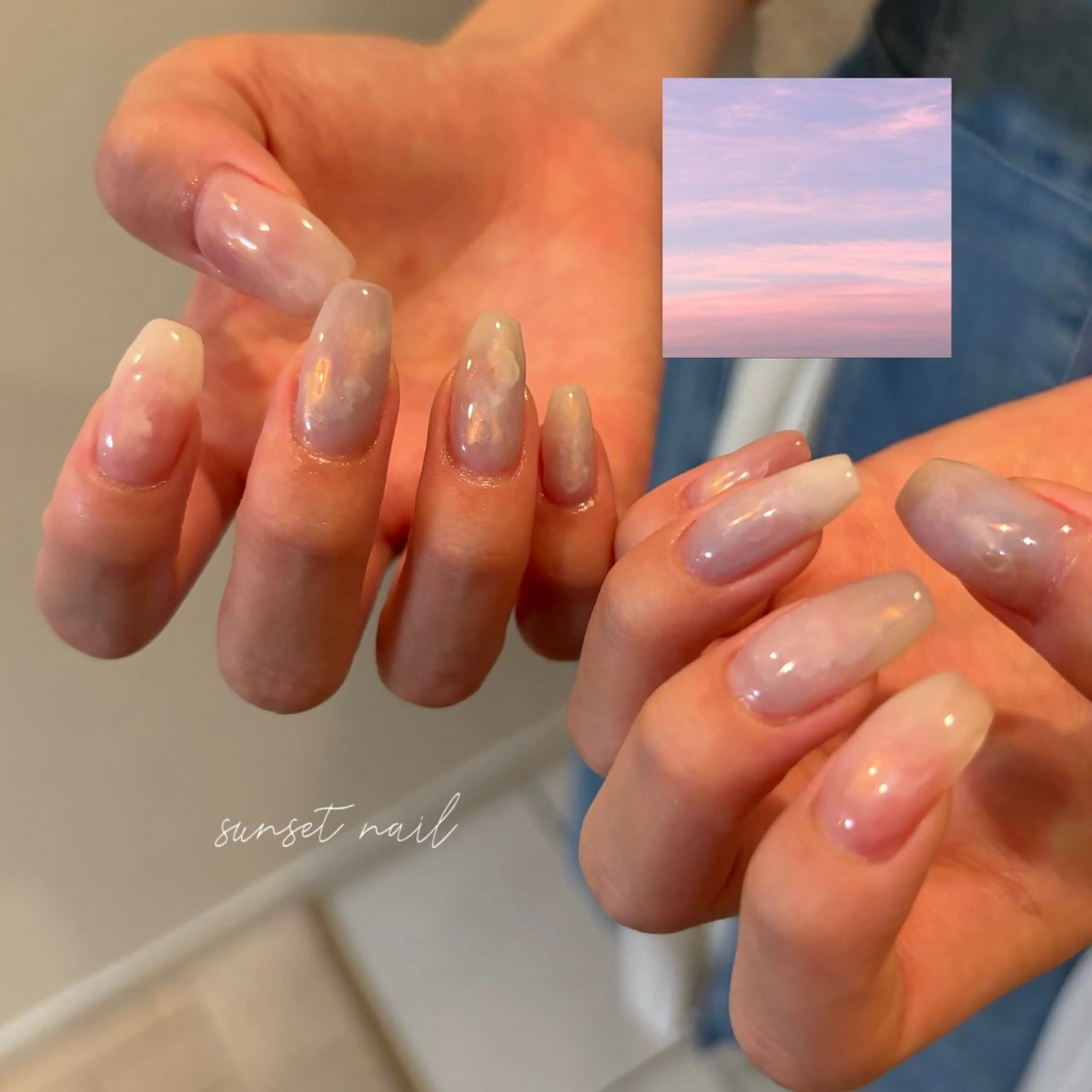 ネイル ハンドネイル moi nail ˙⋆.˚のネイルデザイン