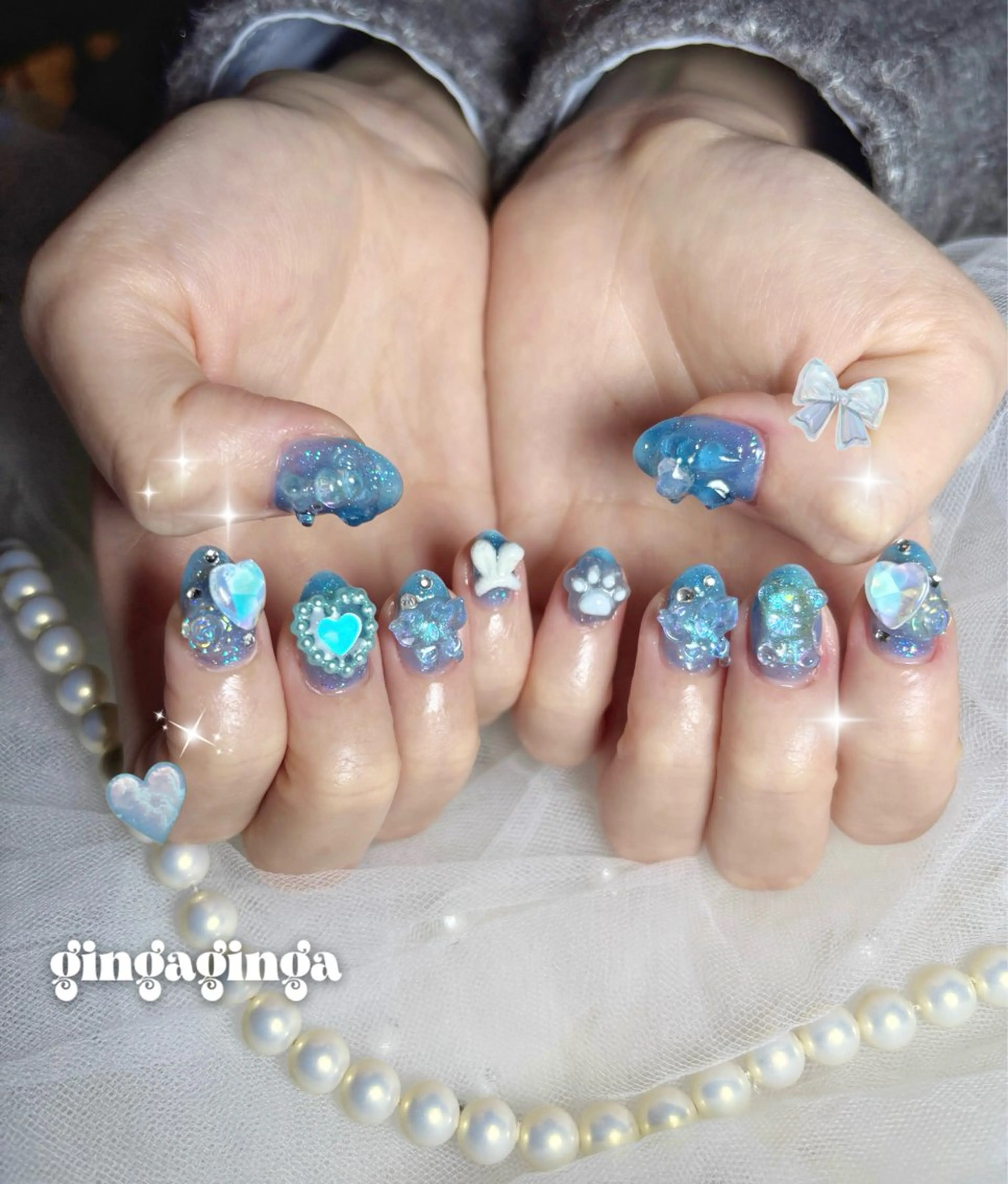 ショート watanabe miyuuのネイルデザイン