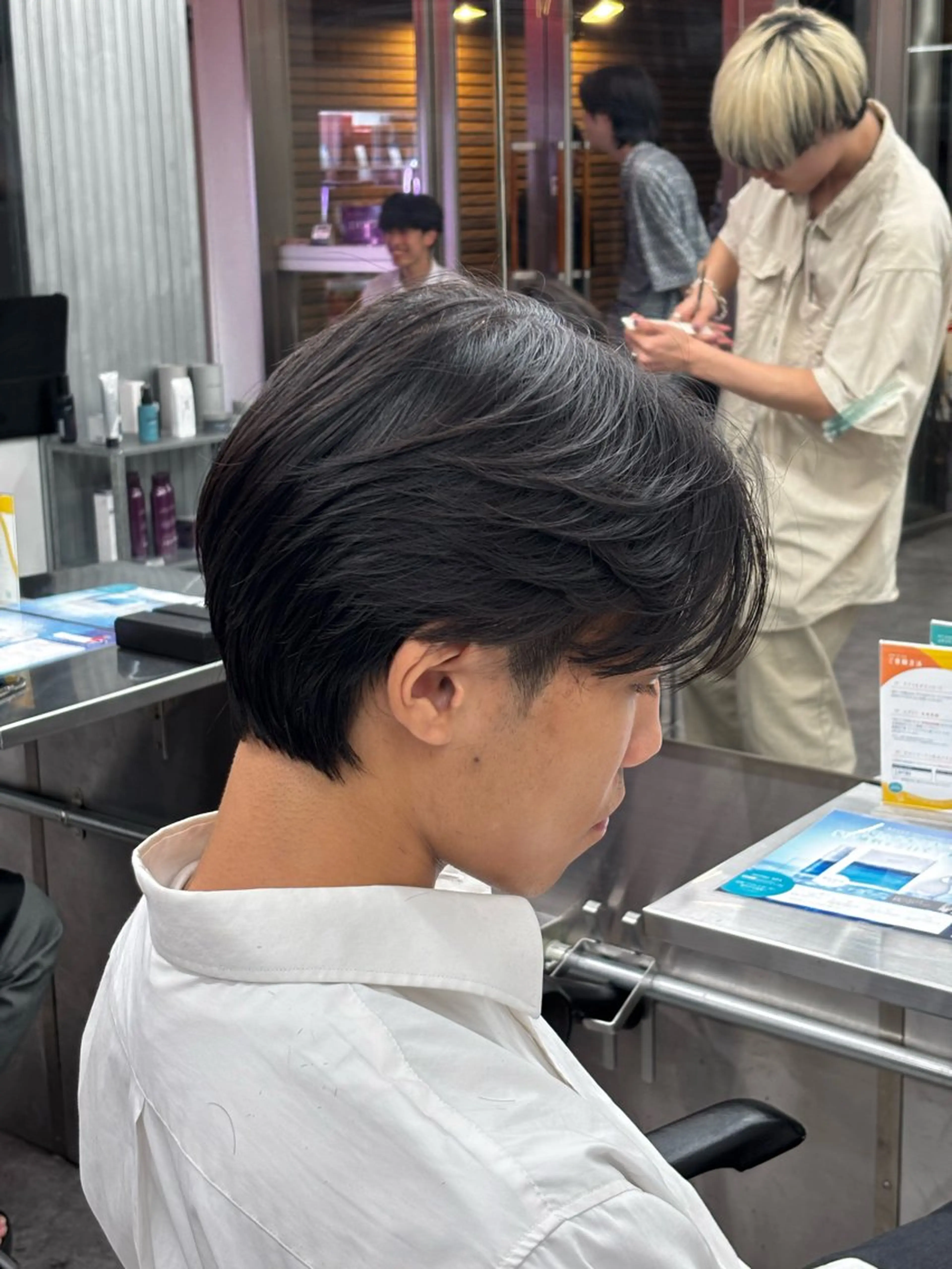 パーマ メンズ メンズ特化✨️ 韓国風パーマ🔥一八のヘアスタイル