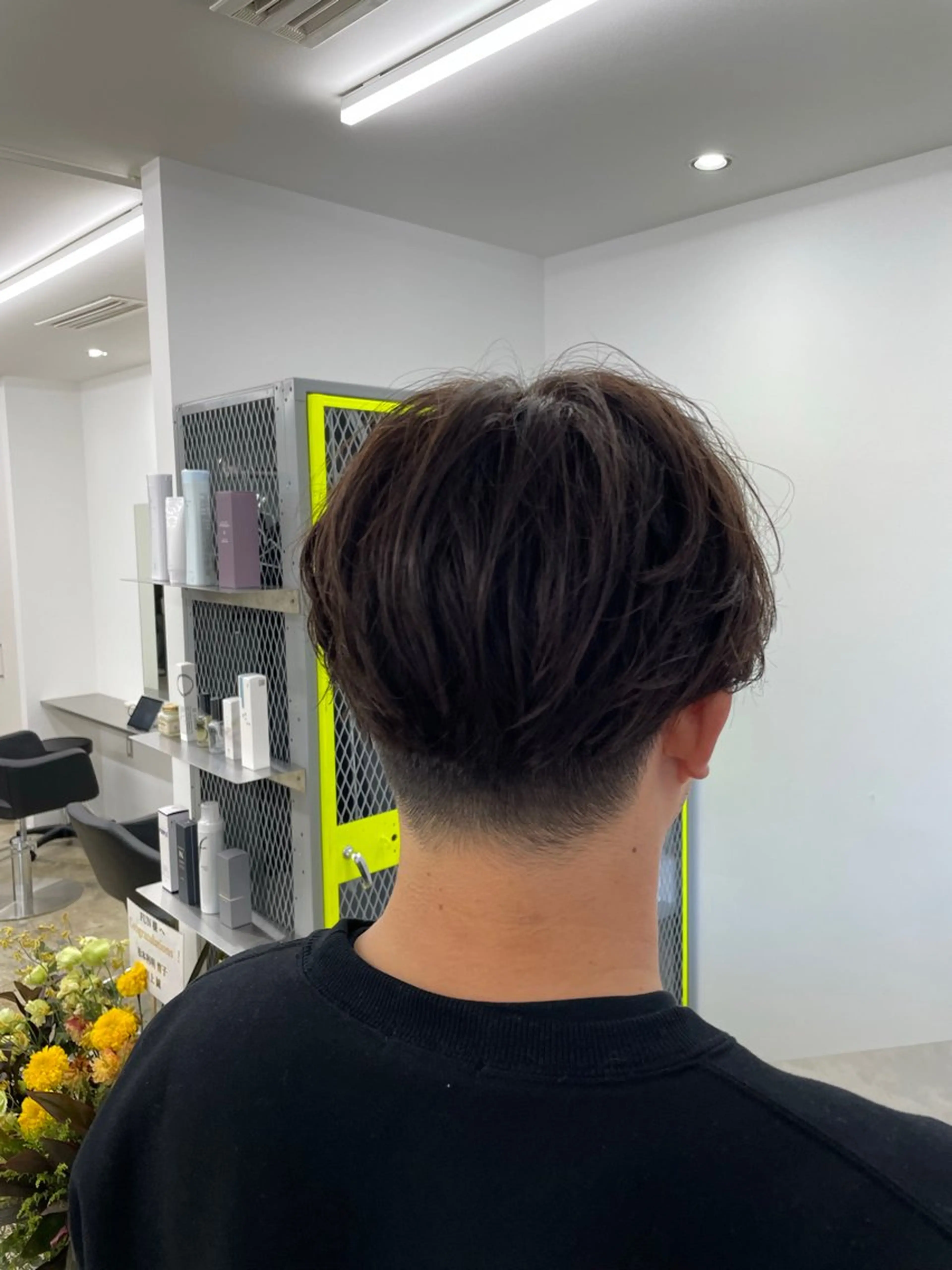 ショート 柏/メンズパーマ/ ナチュラル/颯寿のヘアスタイル