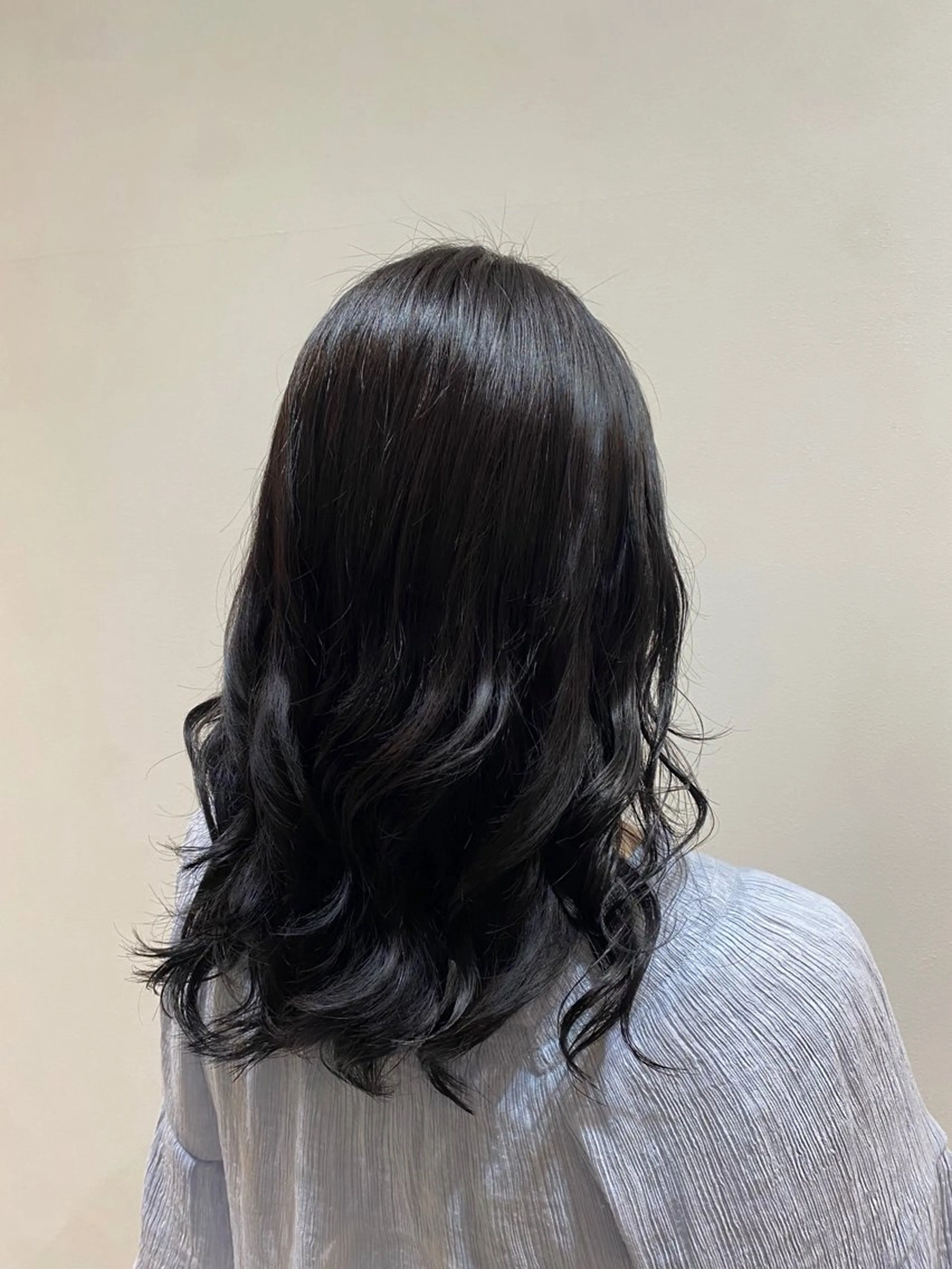 ミディアム パーマ カット パーマ トリートメント ♡オシャ髪♡AI ✂️newi町田のヘアスタイル