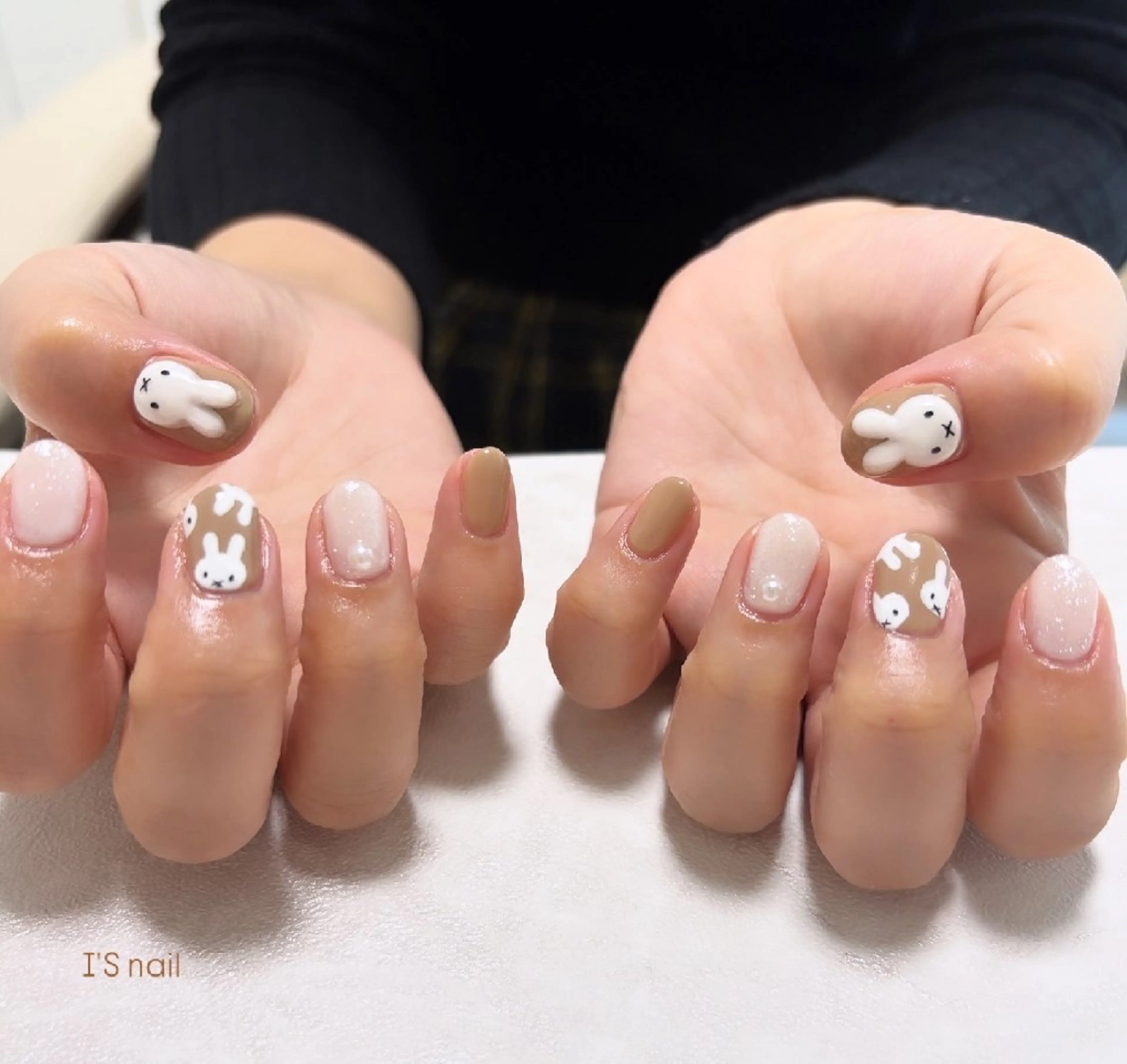 ネイル アートネイル 持ち込み ハンドネイル I'S nail 佐野のネイルデザイン