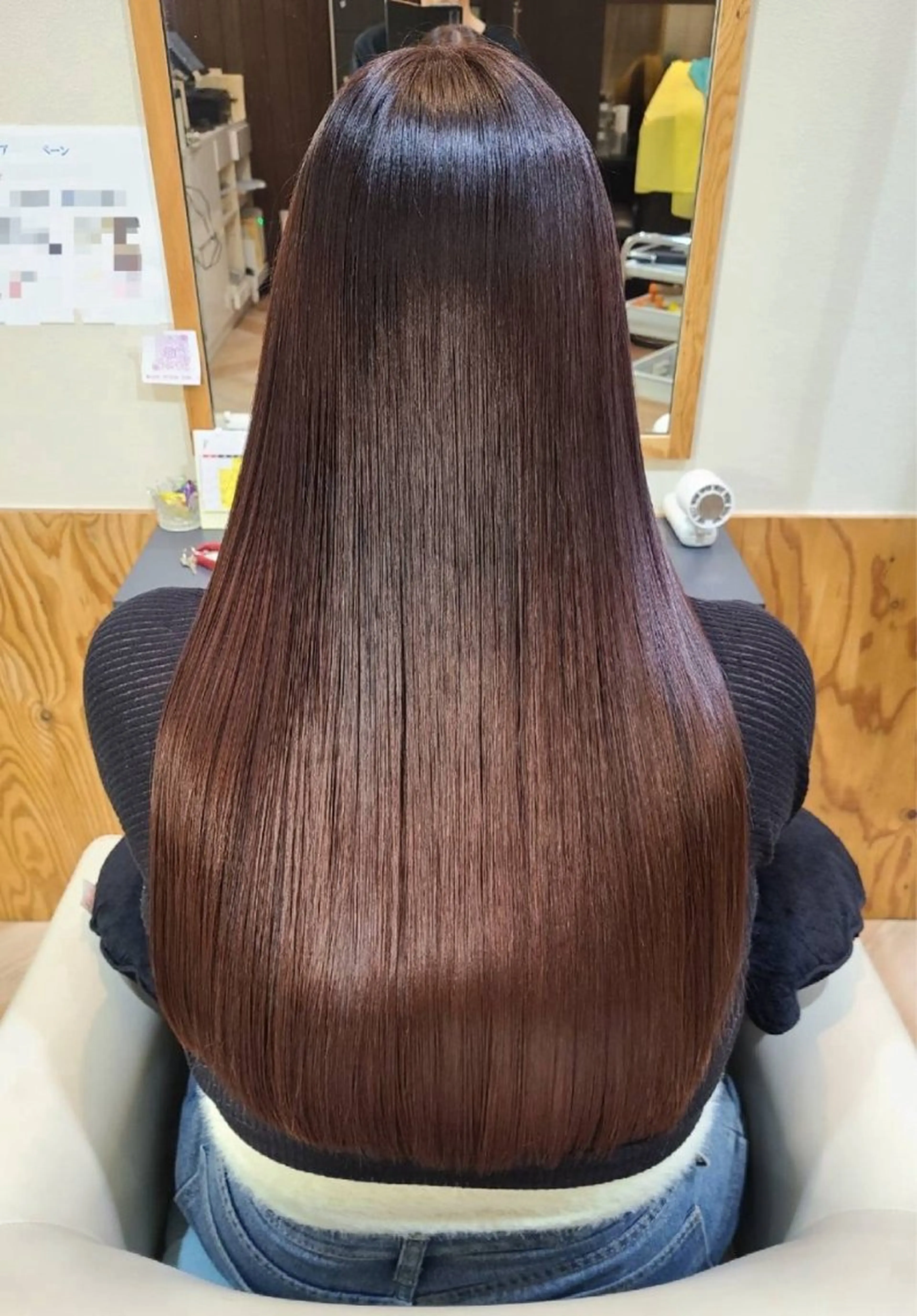 ロング カラー ヘアカラー トリートメント hair design ZERO所属・hiroko ZEROのヘアスタイル