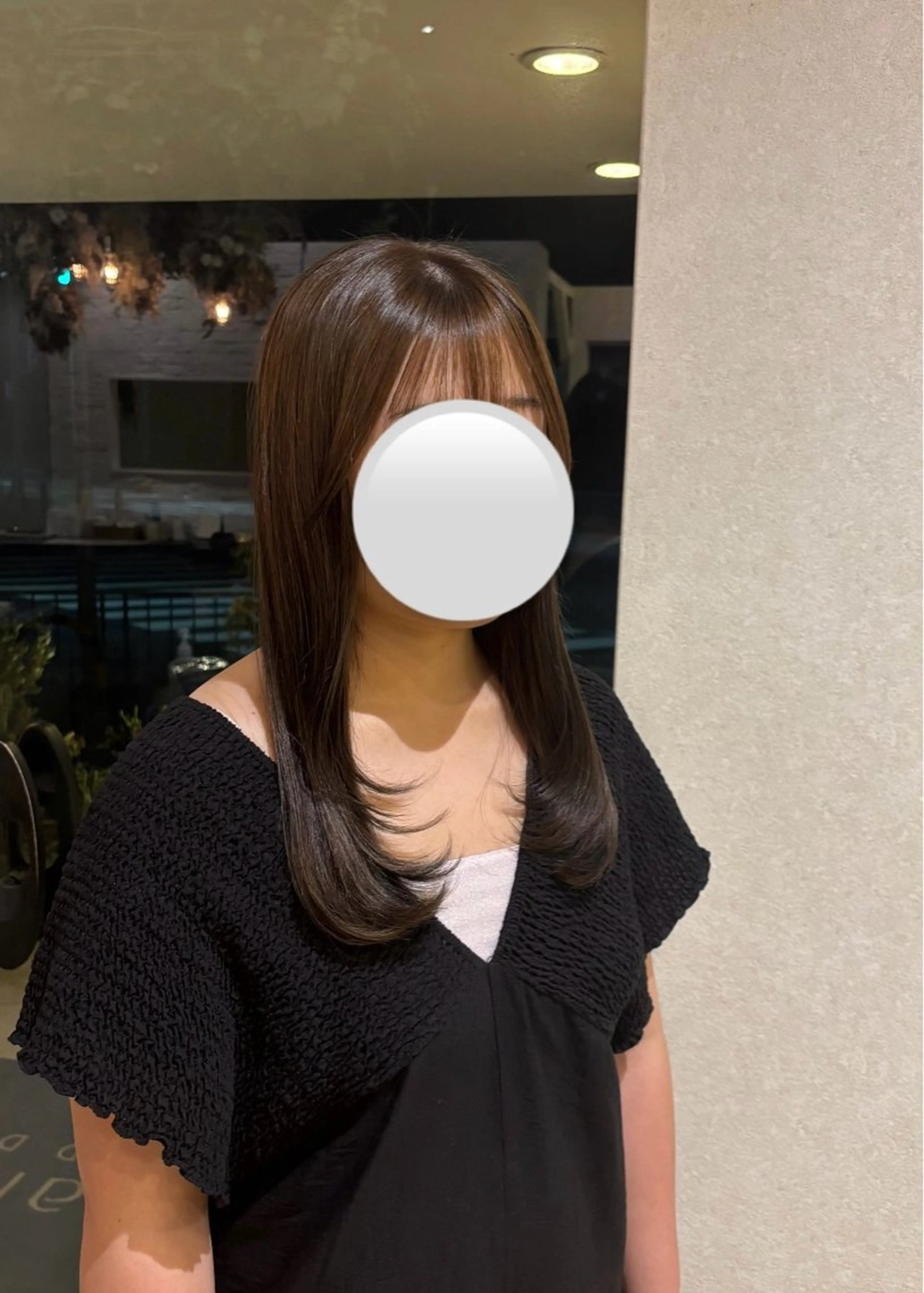 ロング Rudder 牛嶋のヘアスタイル