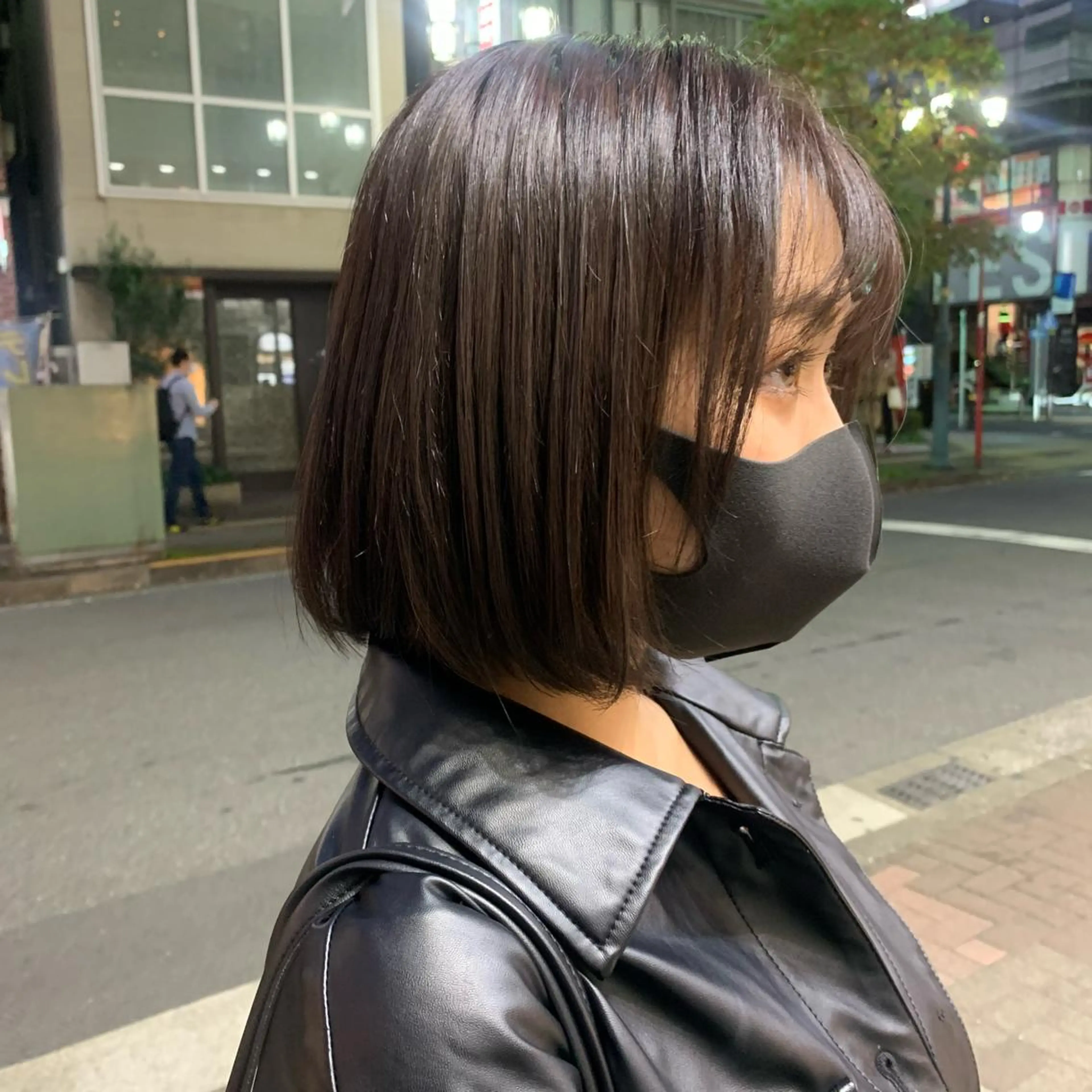 セミロング カラー 髪質改善 トリートメント 韓国ヘア🦋 MIYUのヘアスタイル