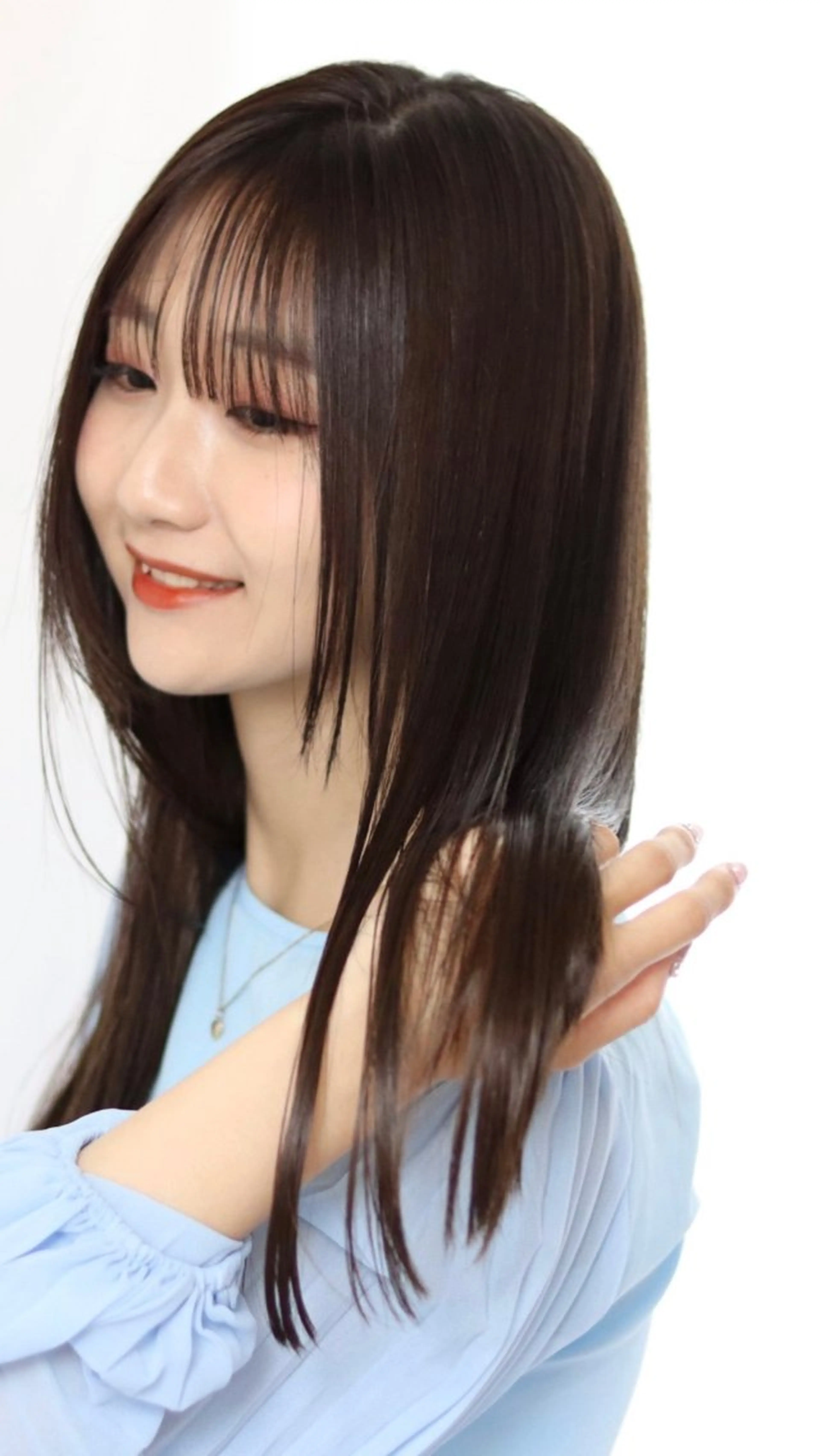 ロング パーマ ミモト ユウキのヘアスタイル