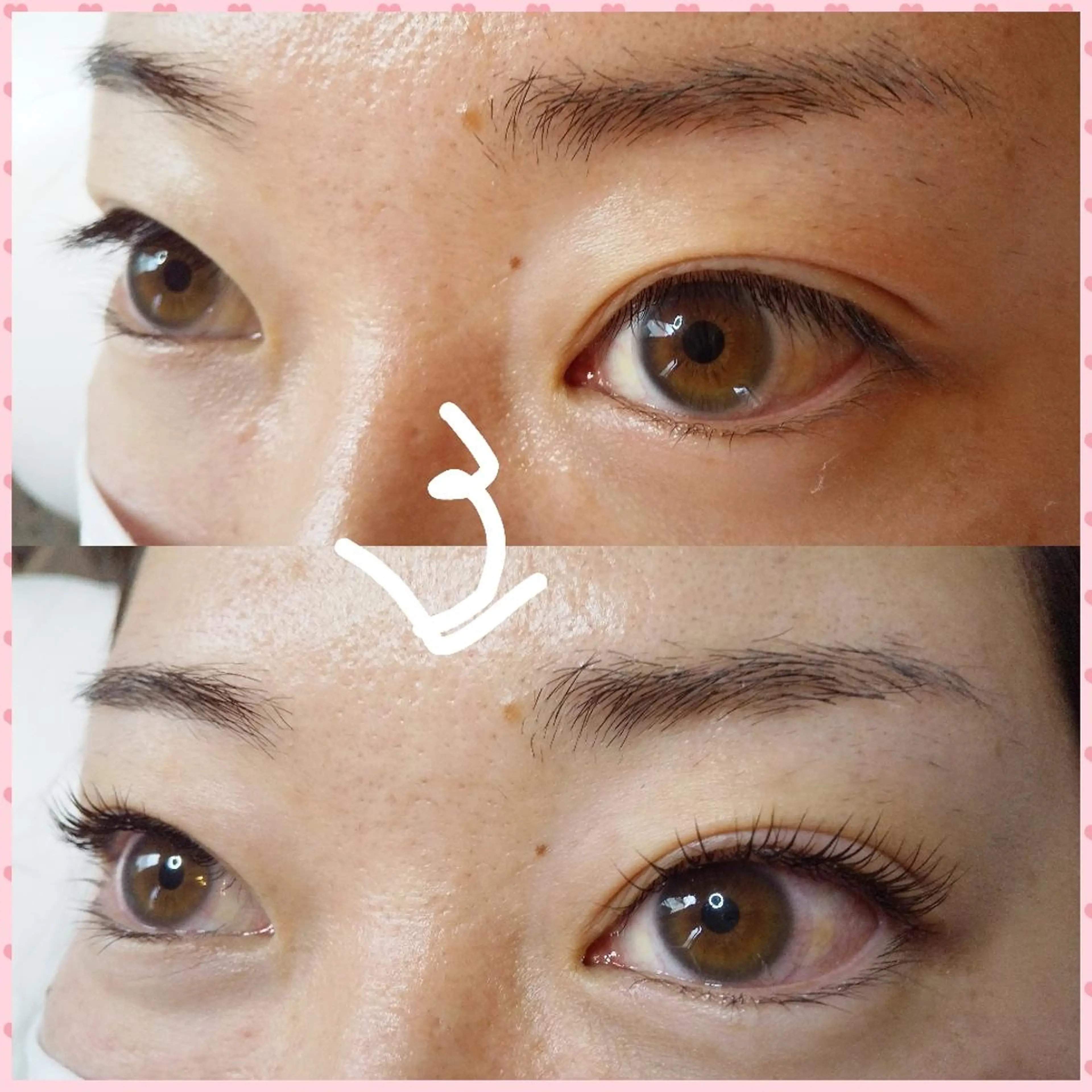 マツエク・マツパ Cカール 💡次世代LED -TIARA💡のマツエク・マツパデザイン