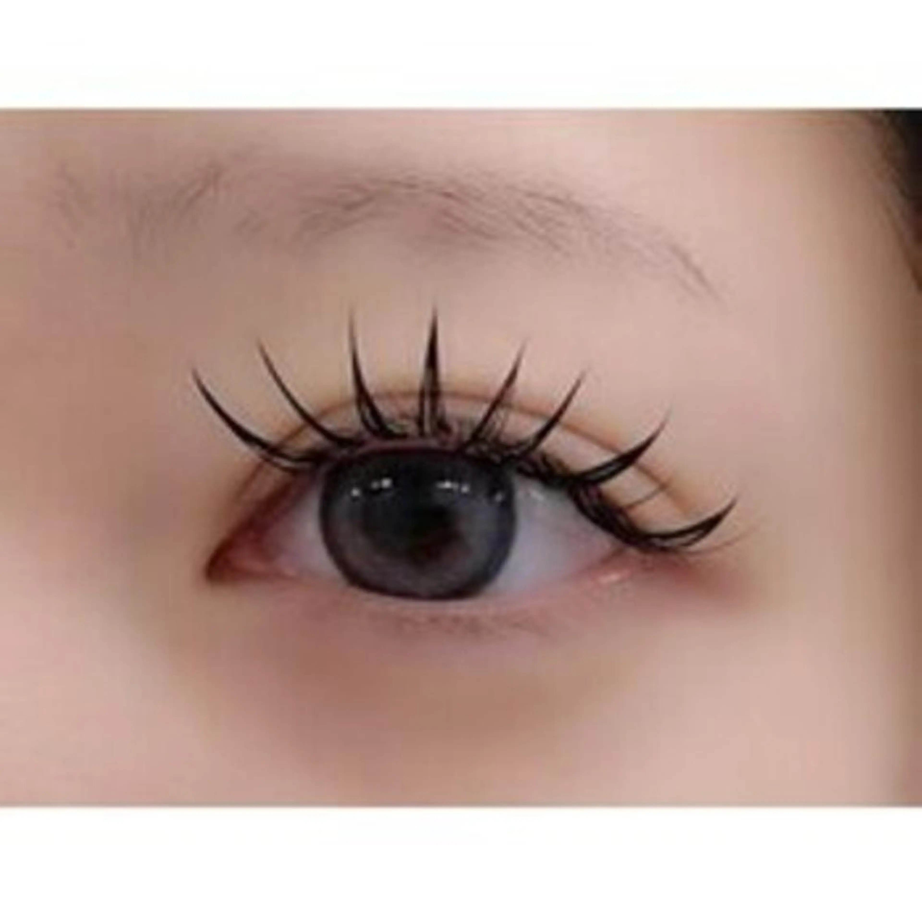 マツエク120本の写真