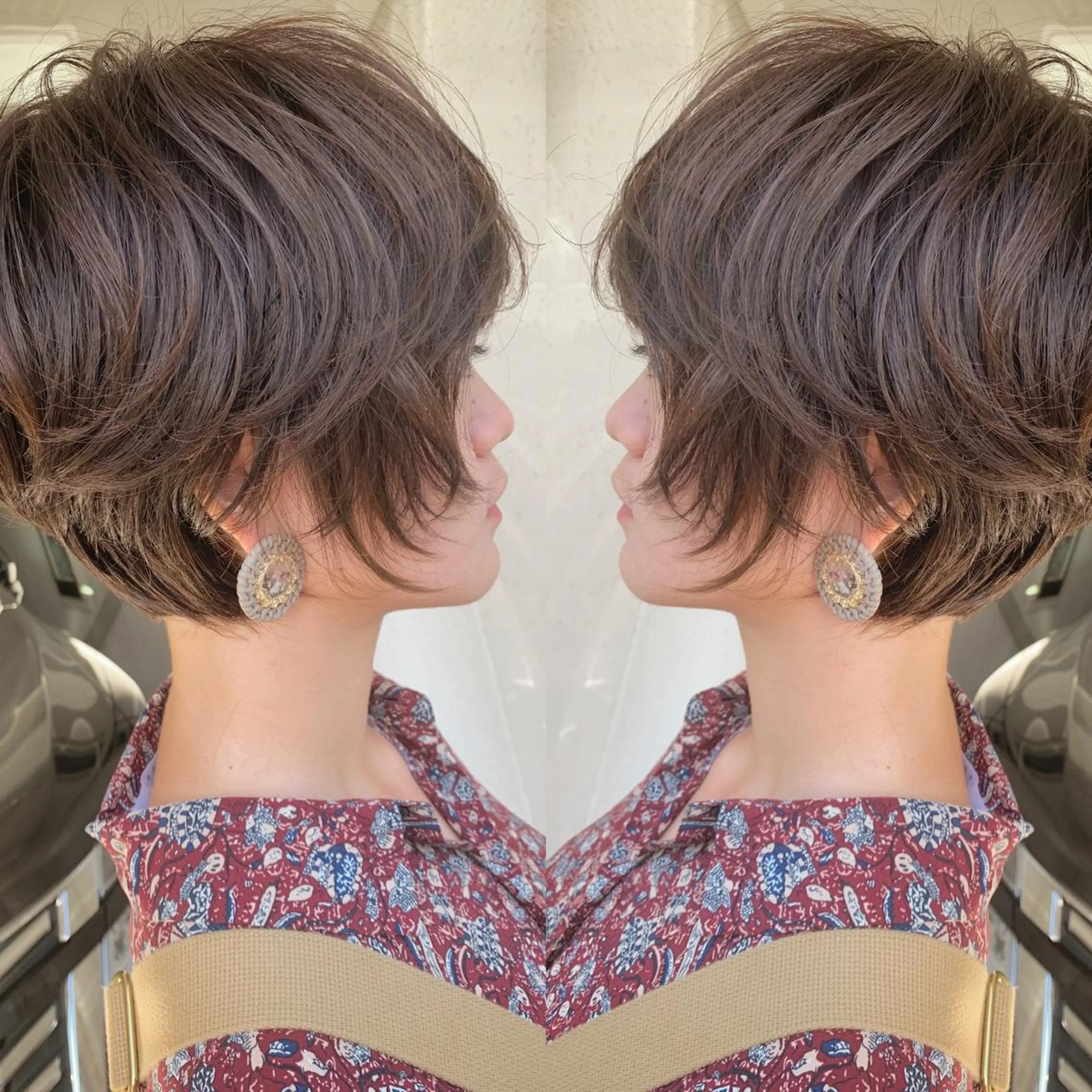 ショート 川嶋 saronLEPIAのヘアスタイル