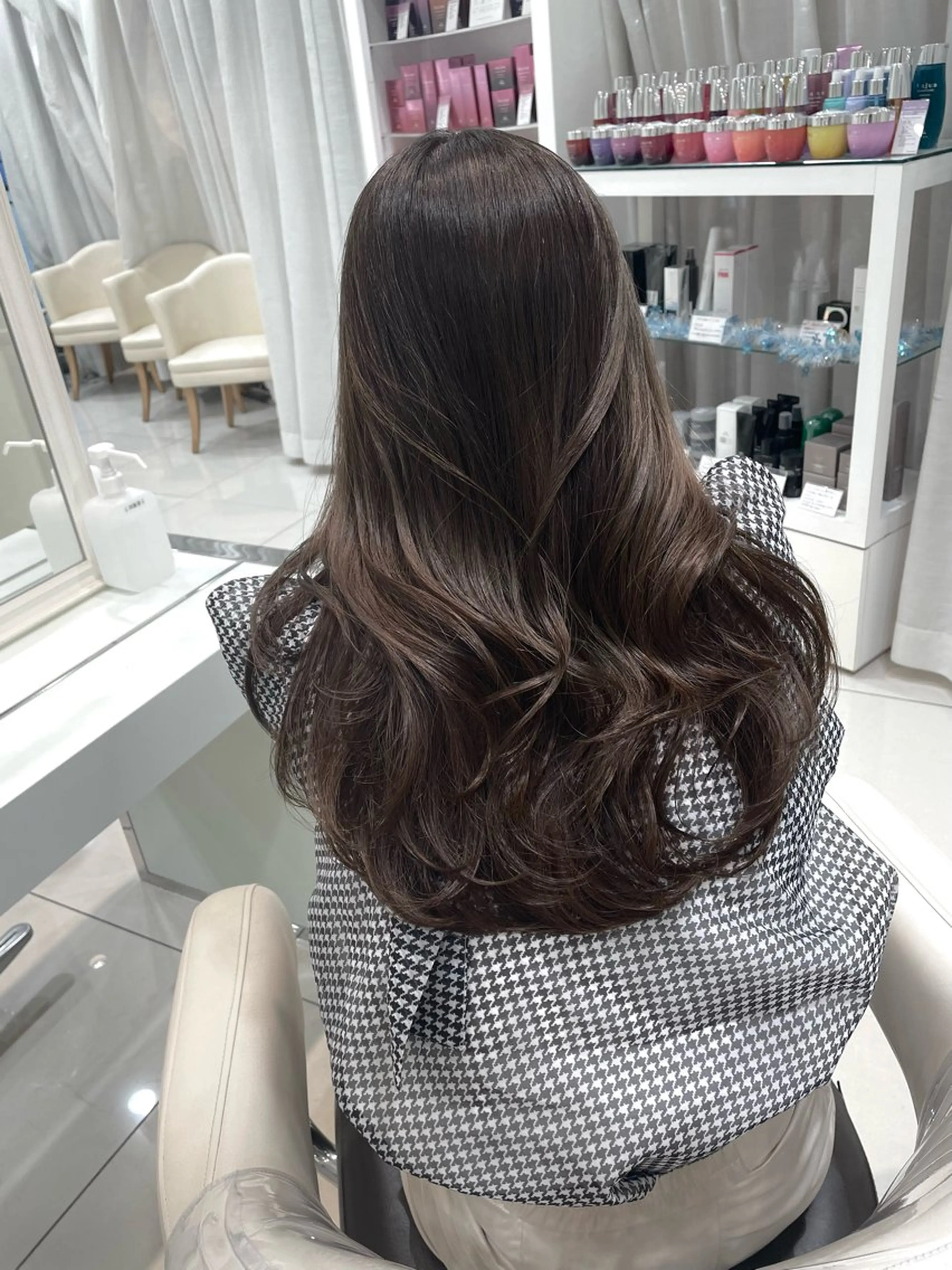 ロング カット ヘアカラー トリートメント 💗ブリーチなし 透け感💗徳井はやとのヘアスタイル