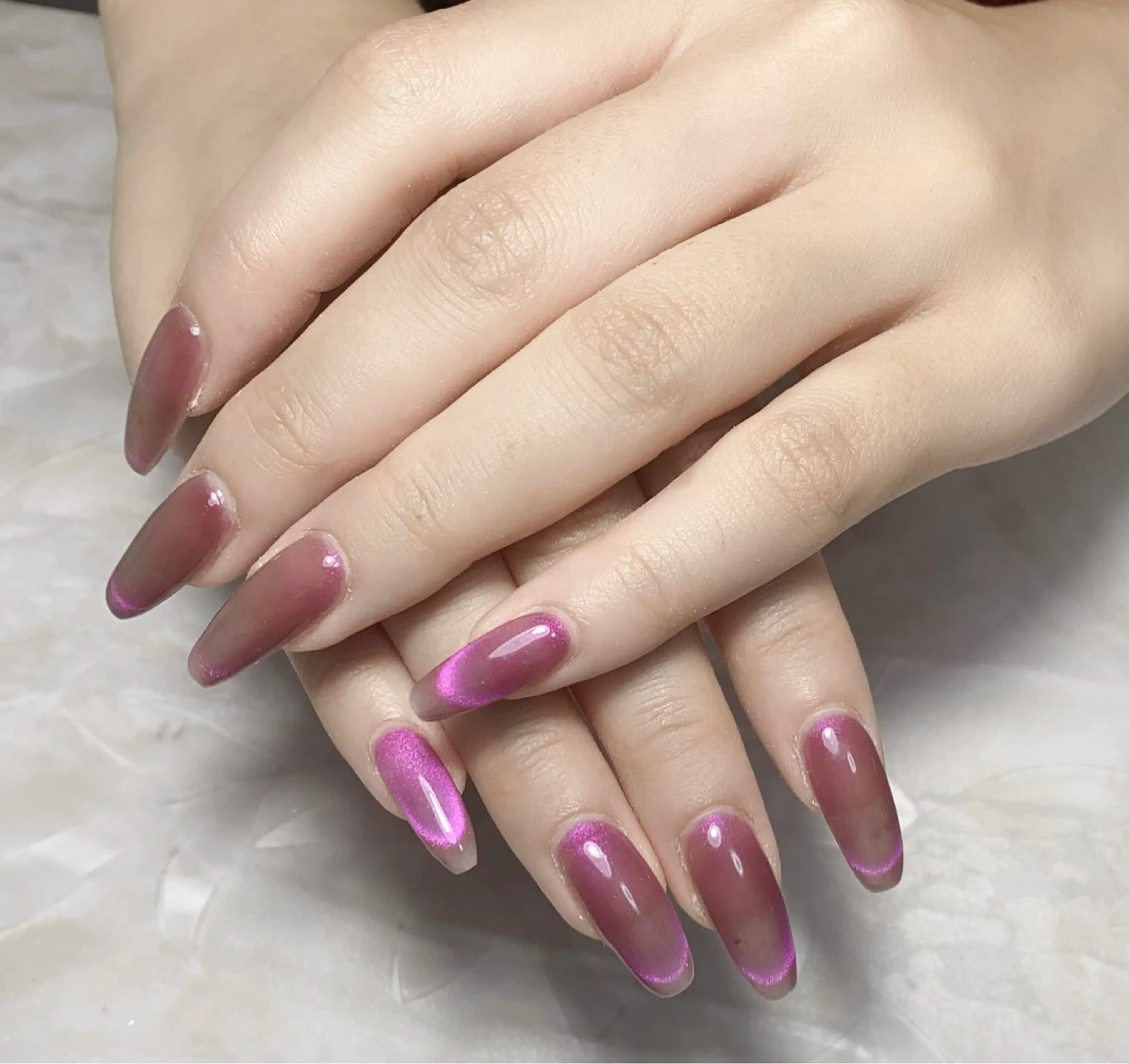 ネイル アートネイル フレンチネイル ジェルネイル グラデーション 韓国ネイル Nail Salon kihi大塚店のネイルデザイン