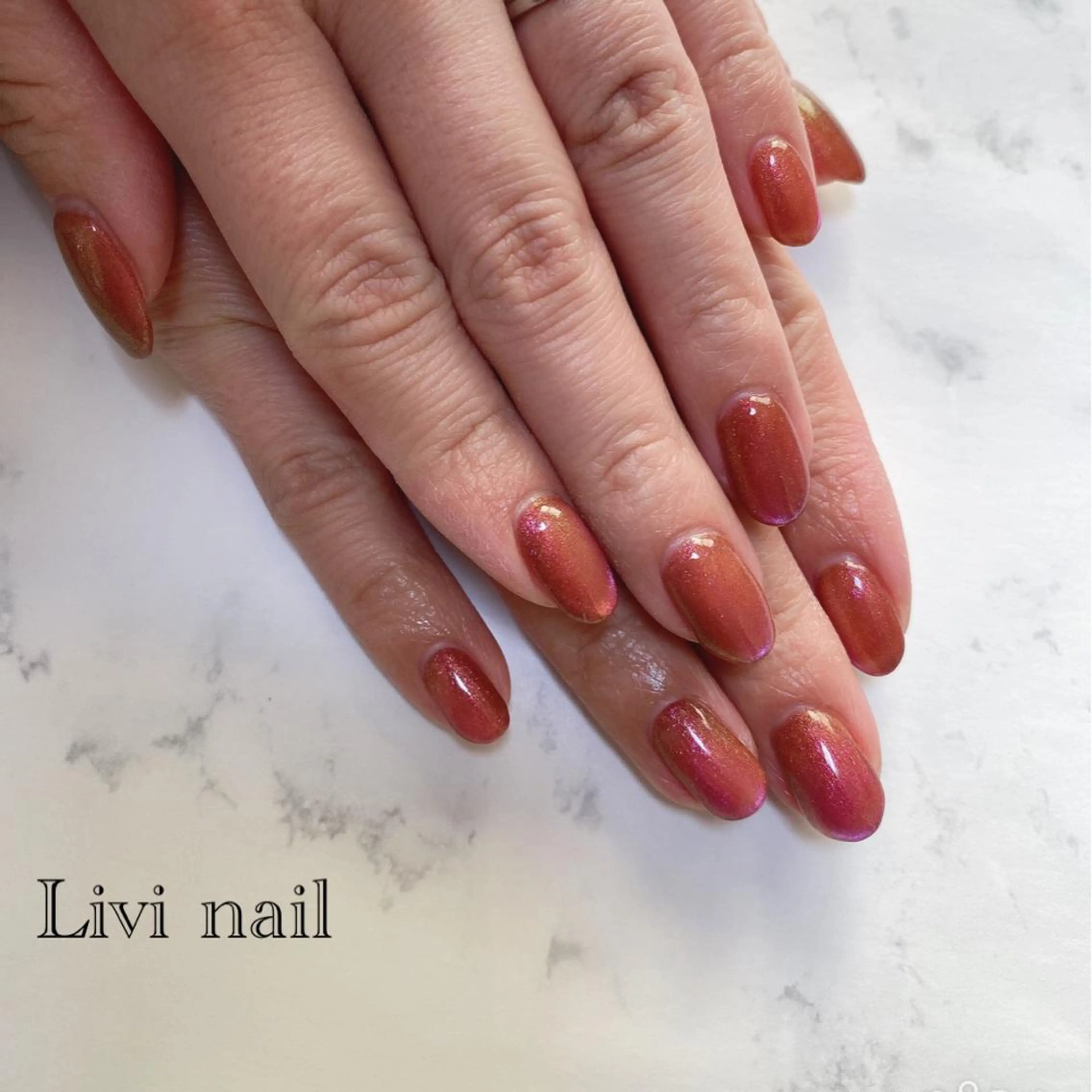 ネイル マグネットネイル ハンドネイル nailsalon eplusのネイルデザイン